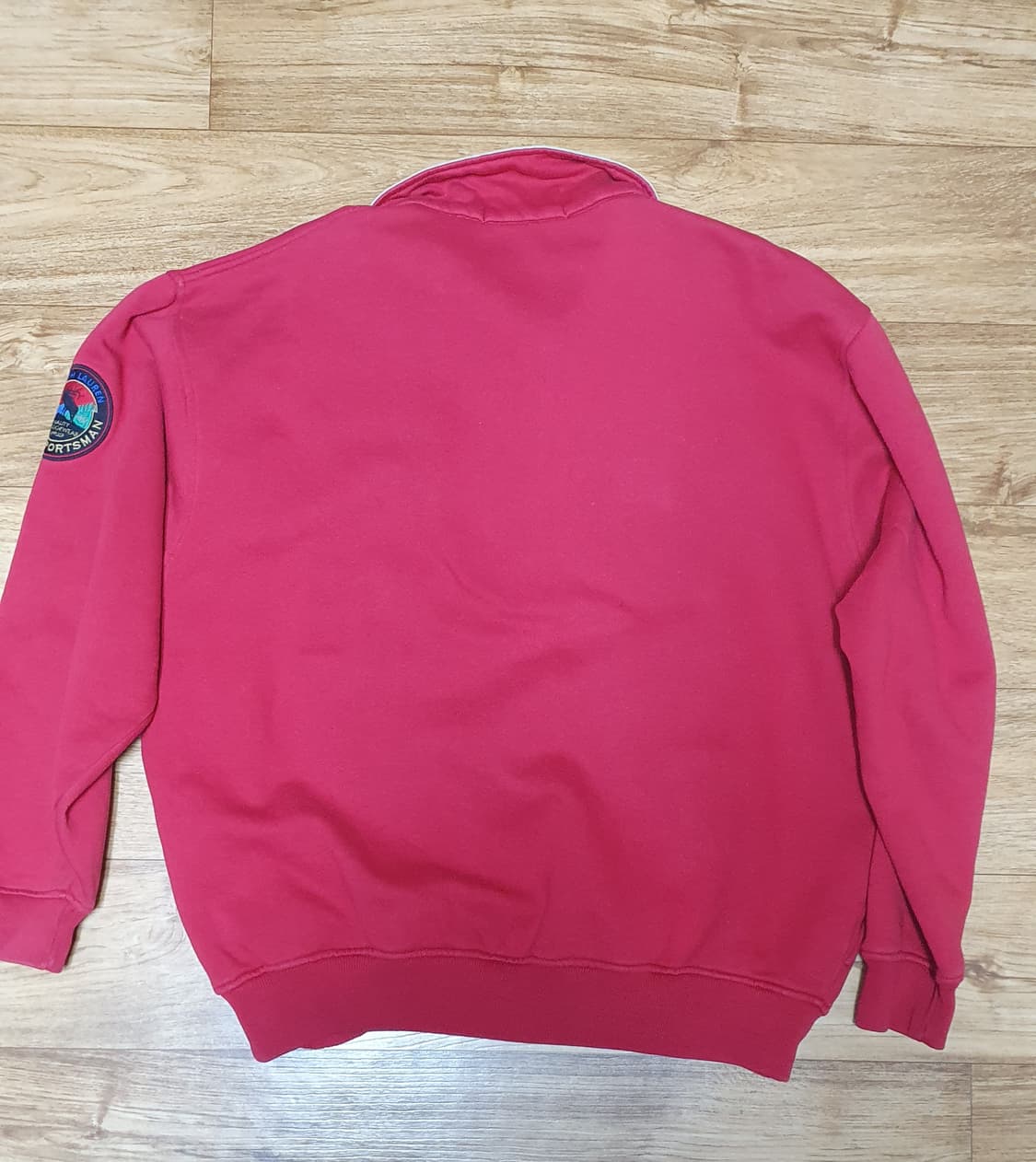 폴로 스포츠 아웃도어 마운틴패치 반집업 상품이미지3