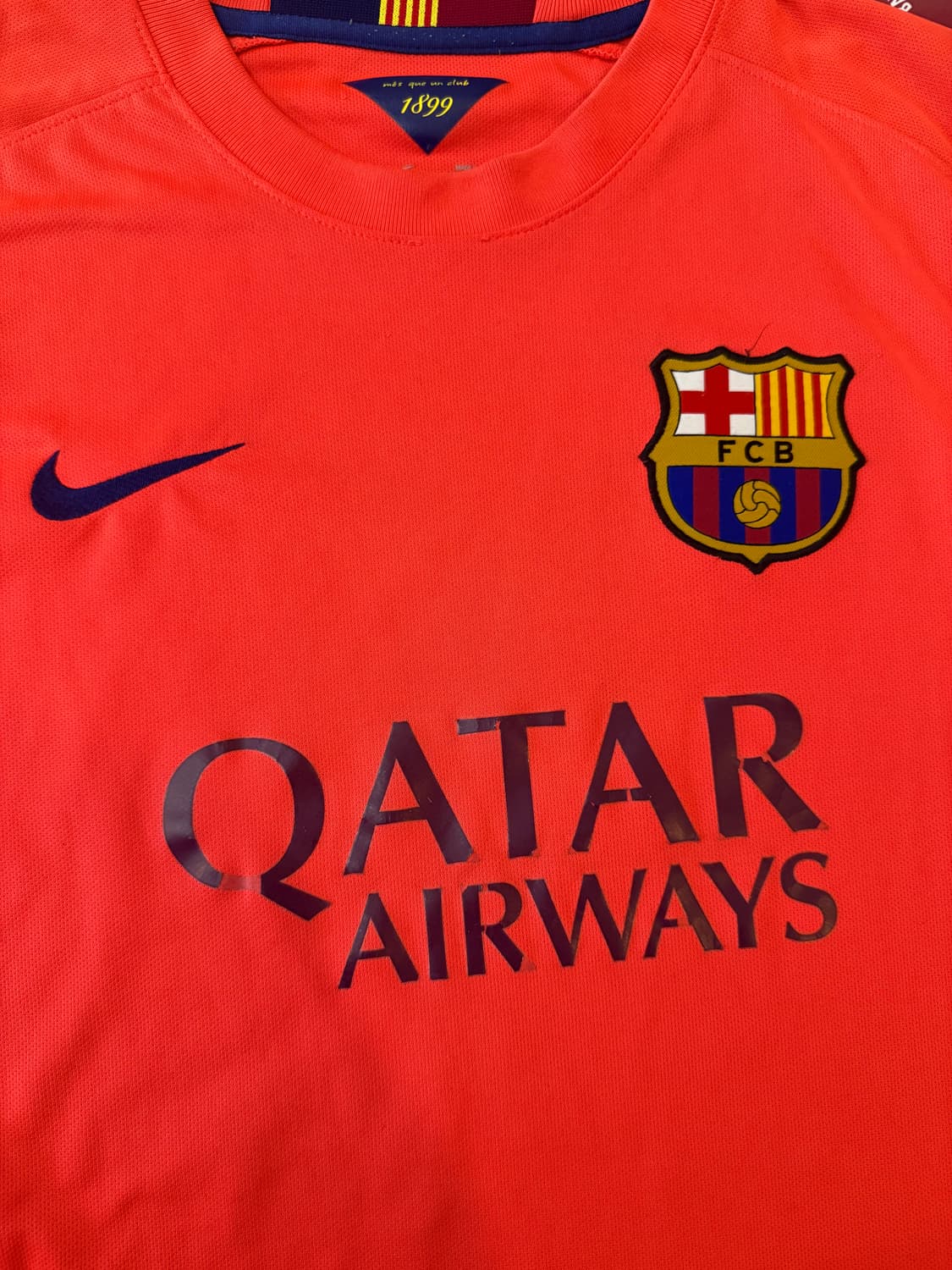 [XL/110]14-15 바르셀로나 어웨이 네이마르 610595-672 상품이미지5