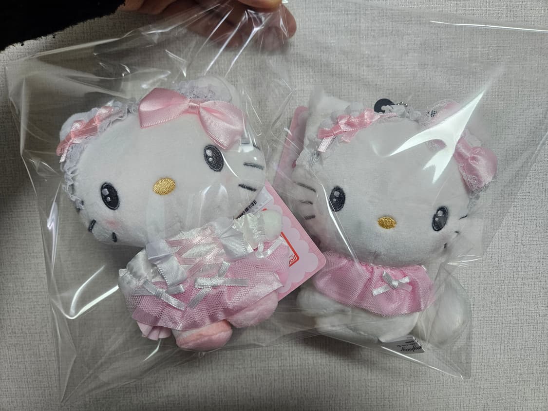 아베일제품 발레리나 키티,챠미 마스코트 한정판 상품이미지1