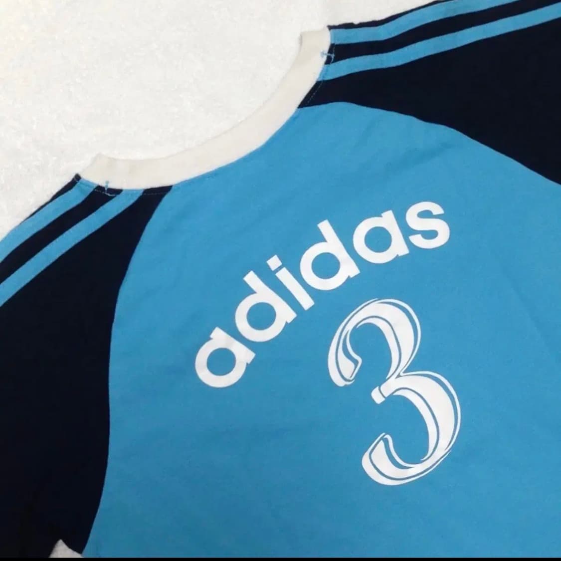 아디다스 빈티지 대장 y2k 반팔 링거티 어항빈티지 상품이미지2