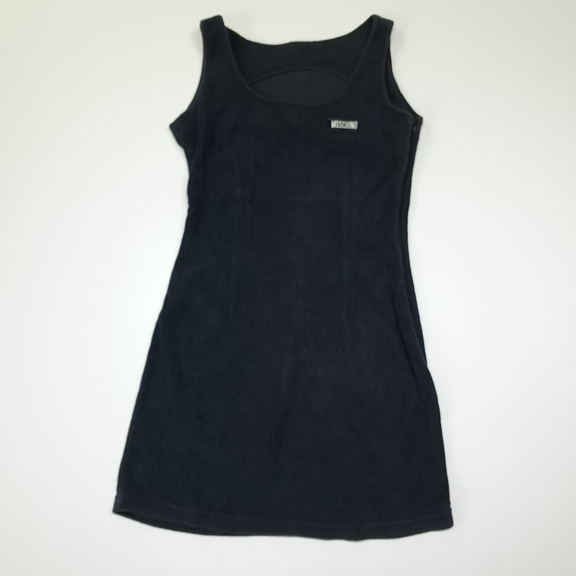 CL430 모스키노 90s MARE 테리코튼 블랙 미니원피스 상품이미지1