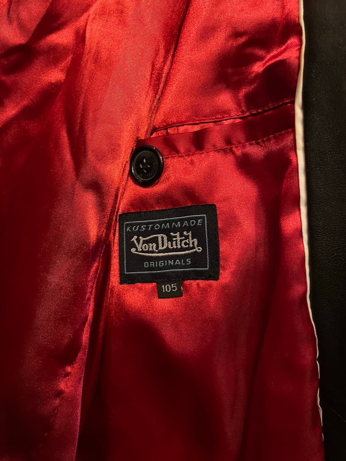 VonDutch 양가죽 블레이져 자켓 블랙 상품이미지8