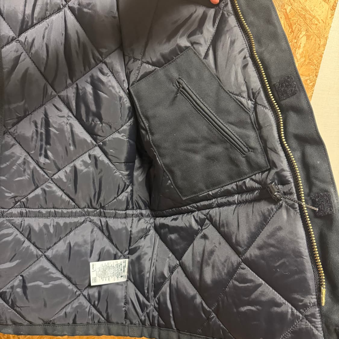 칼하트 워크누빔 자켓 상품이미지8