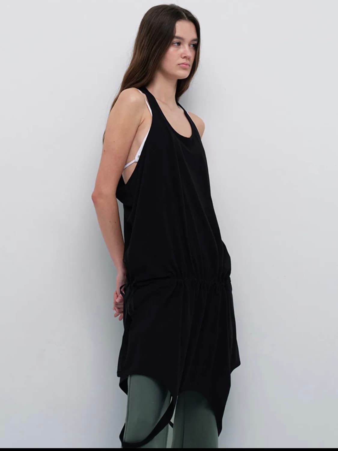 세릭 WAIST STRAP SLEEVELESS / BLACK 상품이미지2