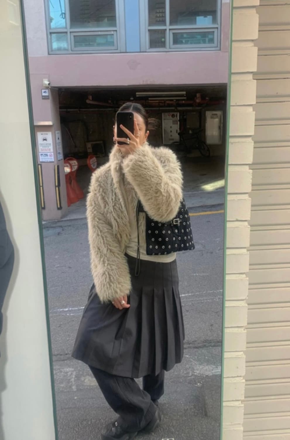 위아 시어링 퍼자켓 상품이미지3