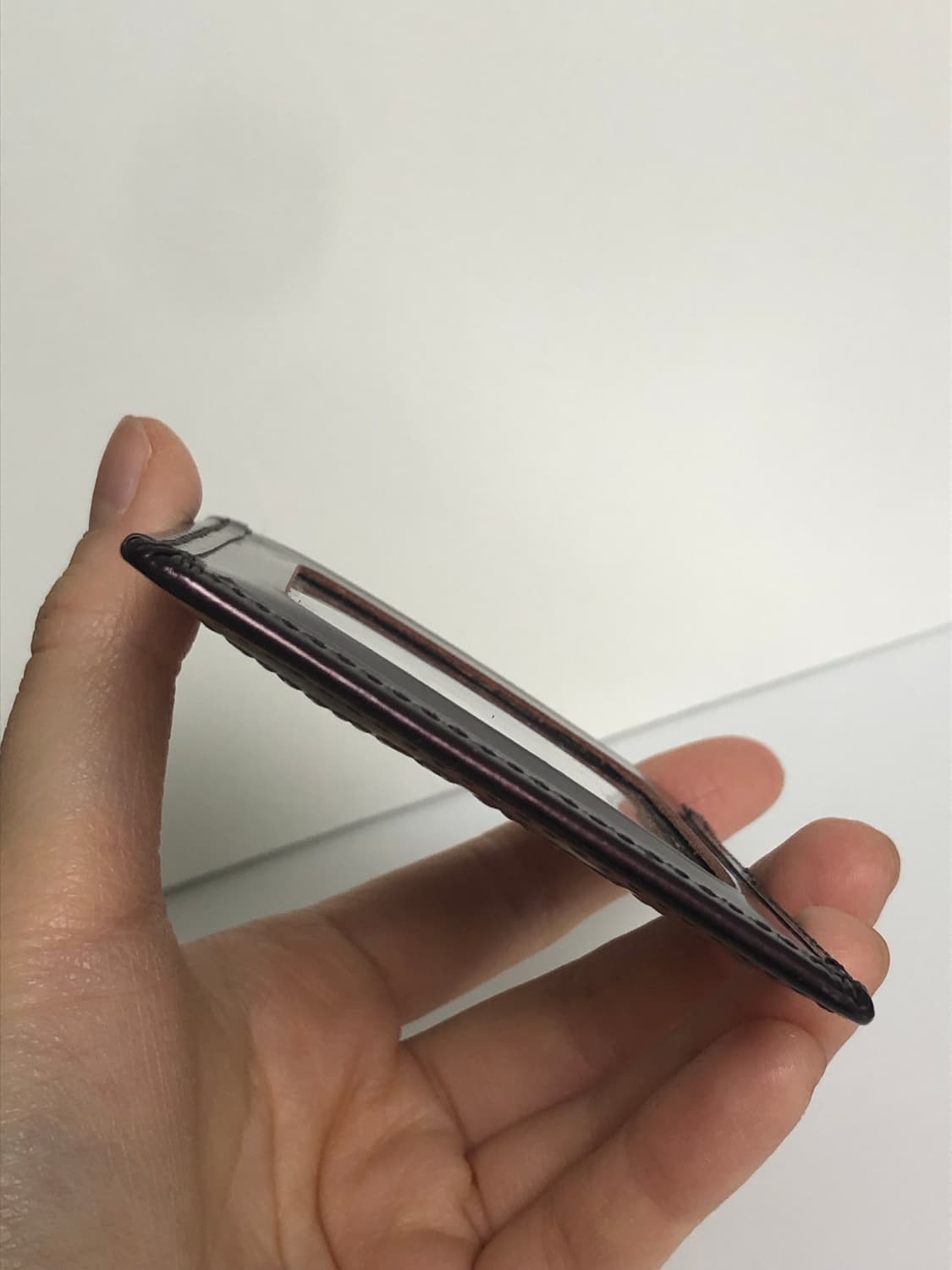 장폴고티에 장미 버건디 카드지갑 상품이미지9