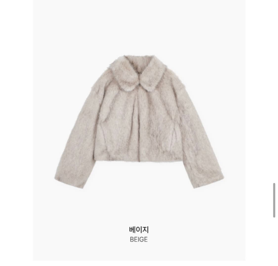 규진착용) 쉘터 카라 퍼 자켓 상품이미지2