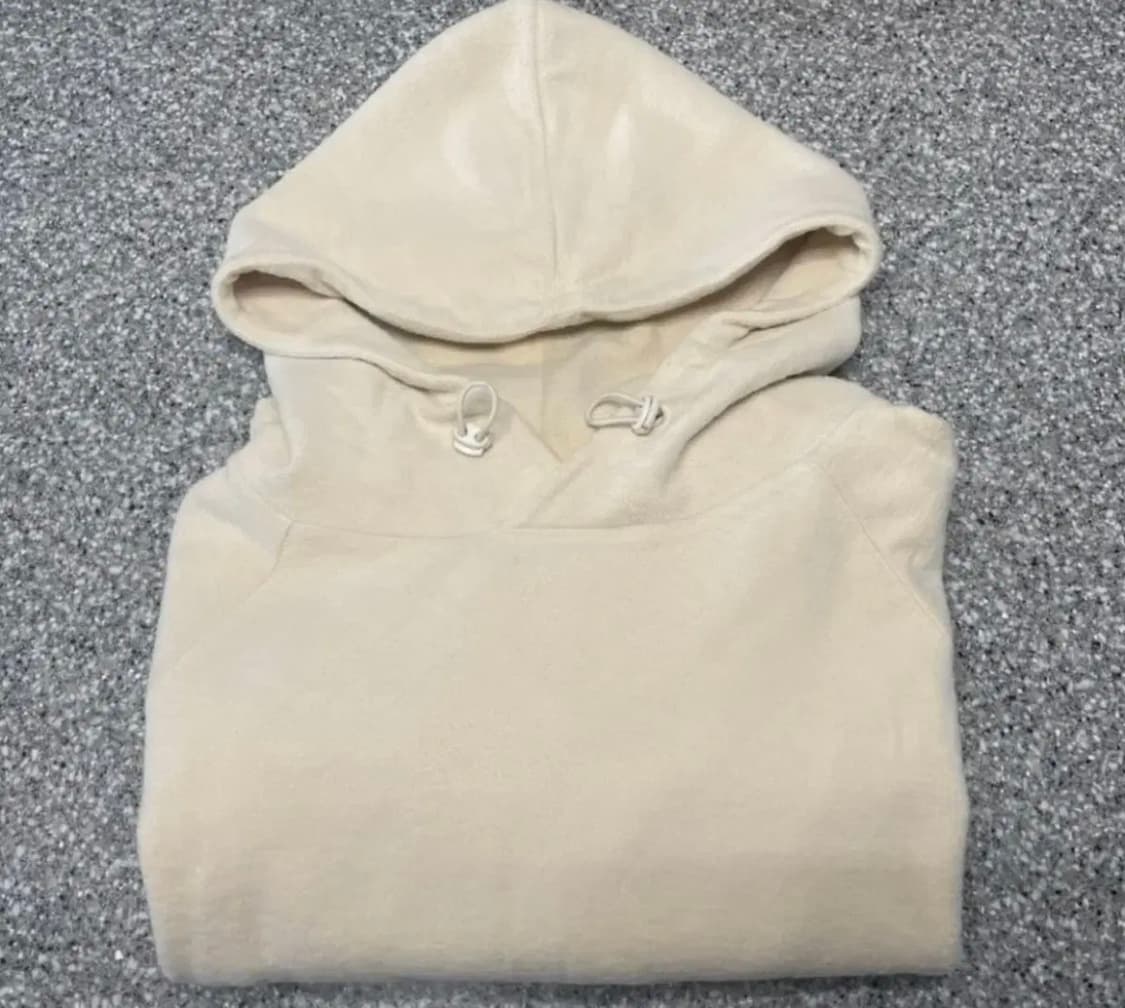 Les. basics hood 오트밀색 후드티 XL 상품이미지1