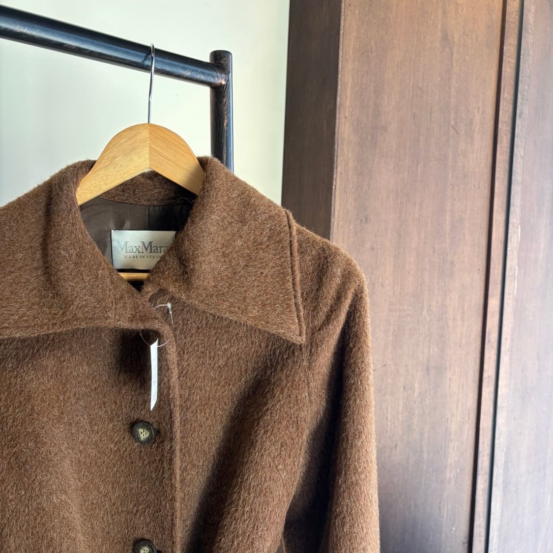 15389 - 막스마라 벨티드 울 코트 (울 98%) 상품이미지3