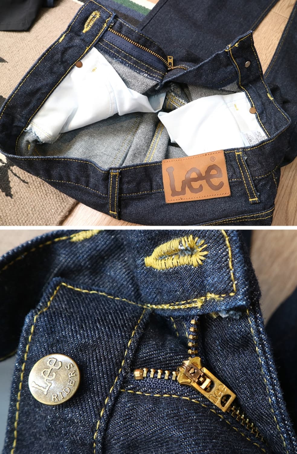 일본판 LEE 라이더스 04202 벨보텀 데님팬츠 28사이즈 새제품 상품이미지7