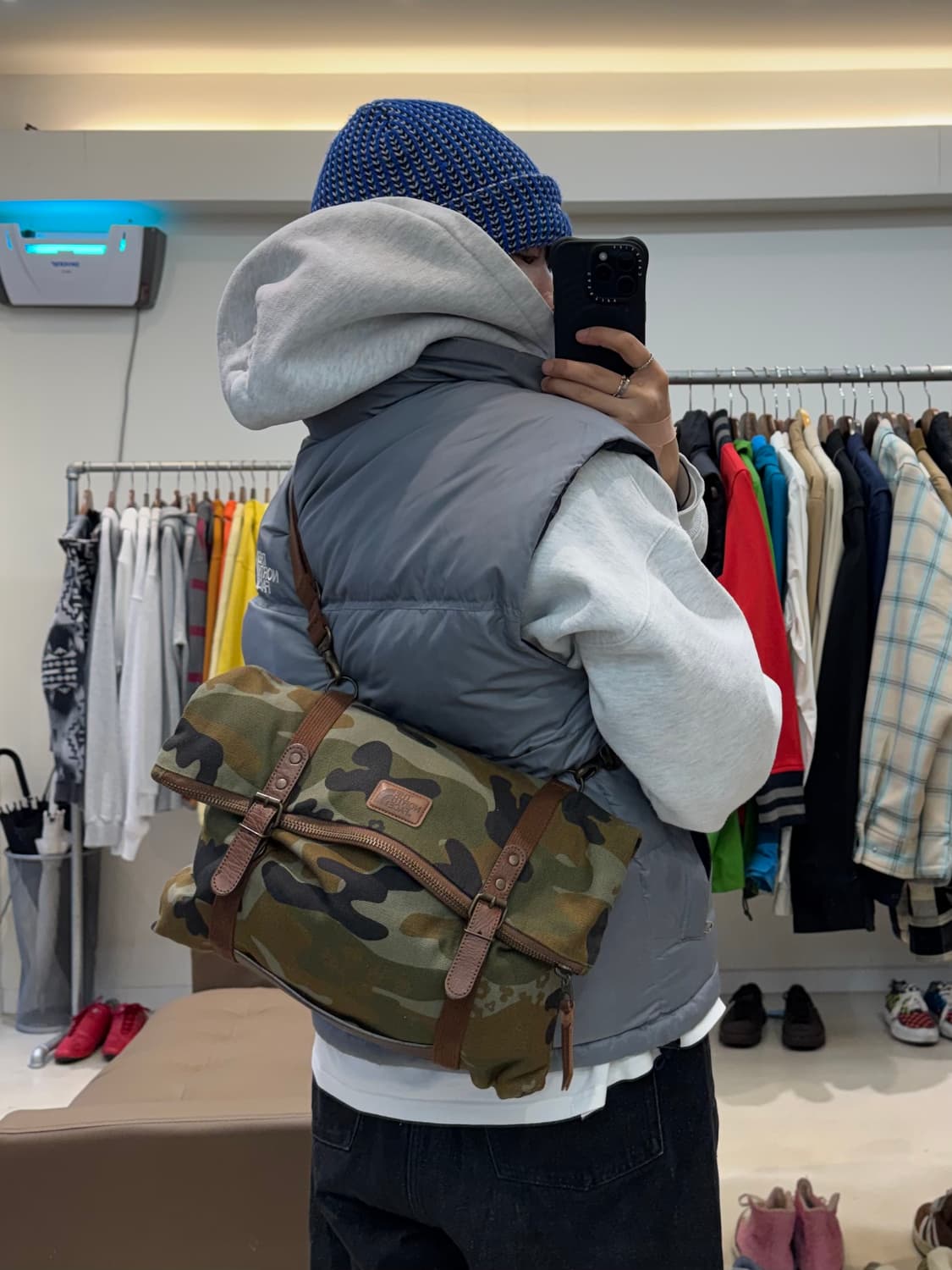 노스페이스 카모플라주 크로스백 상품이미지8