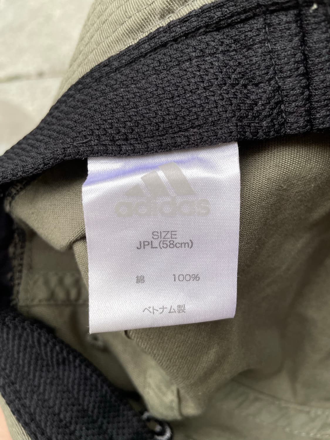 Adidas 아디다스 빅 자수로고 사파리 버킷햇 상품이미지9