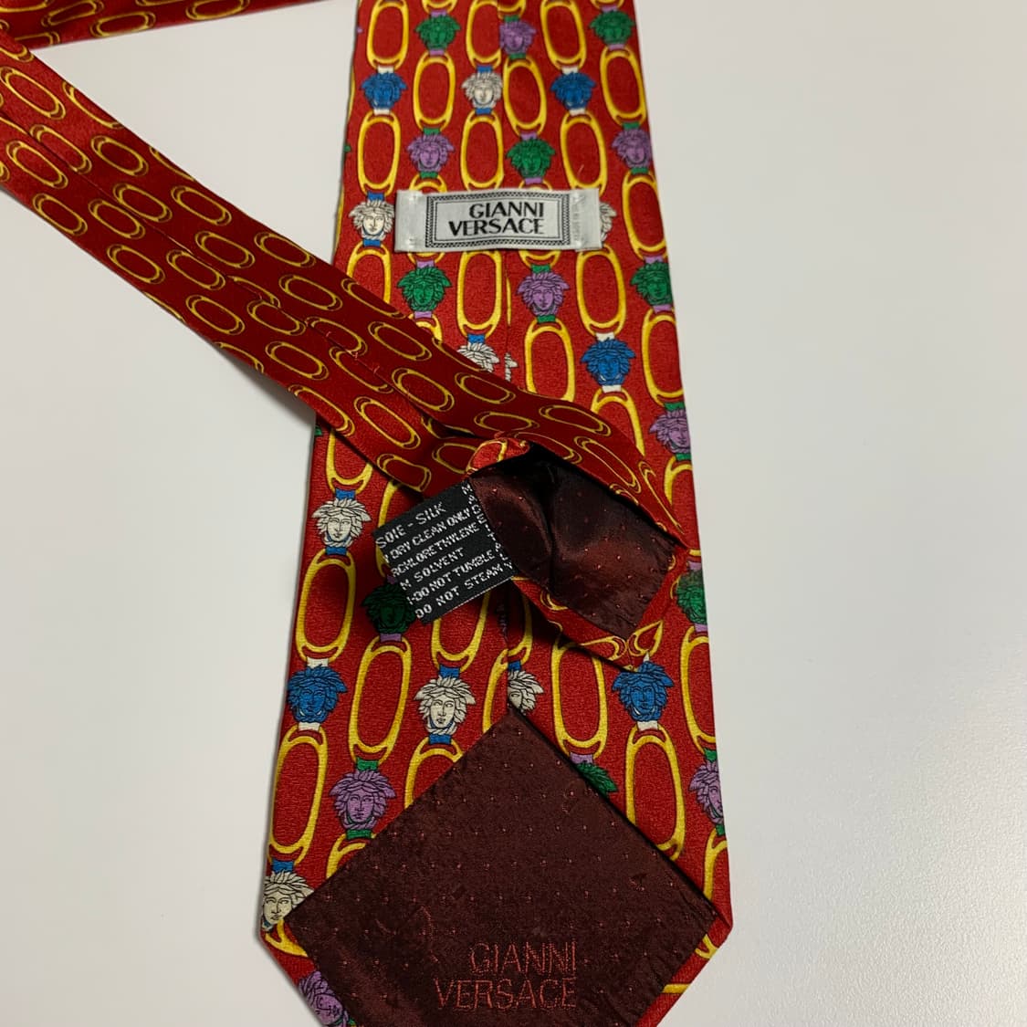 베르사체(VERSACE) 모노그램 명품 이태리넥타이 100실크 A등급 상품이미지7