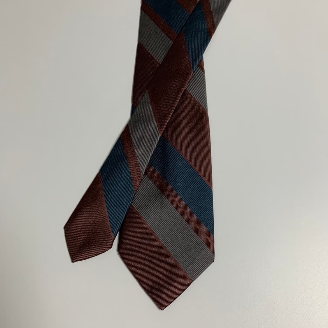 폴로 랄프로렌(POLO) 레지멘탈 클래식넥타이 100실크 A+등급 8cm 상품이미지3