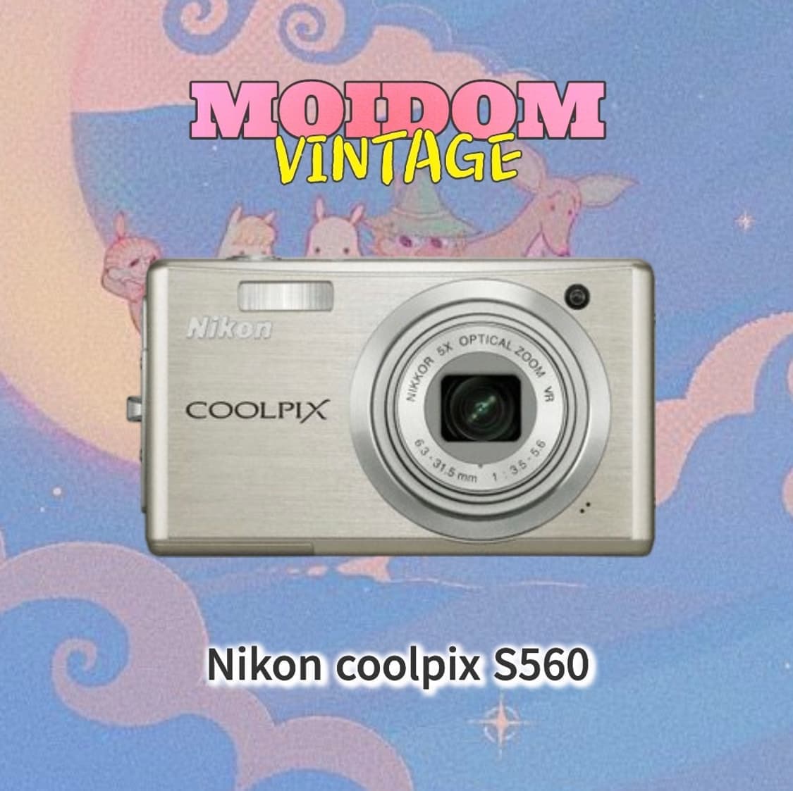 작례⭕️ 니콘 쿨픽스 S560 Nikon Cooipix 실버 디카 상품이미지1