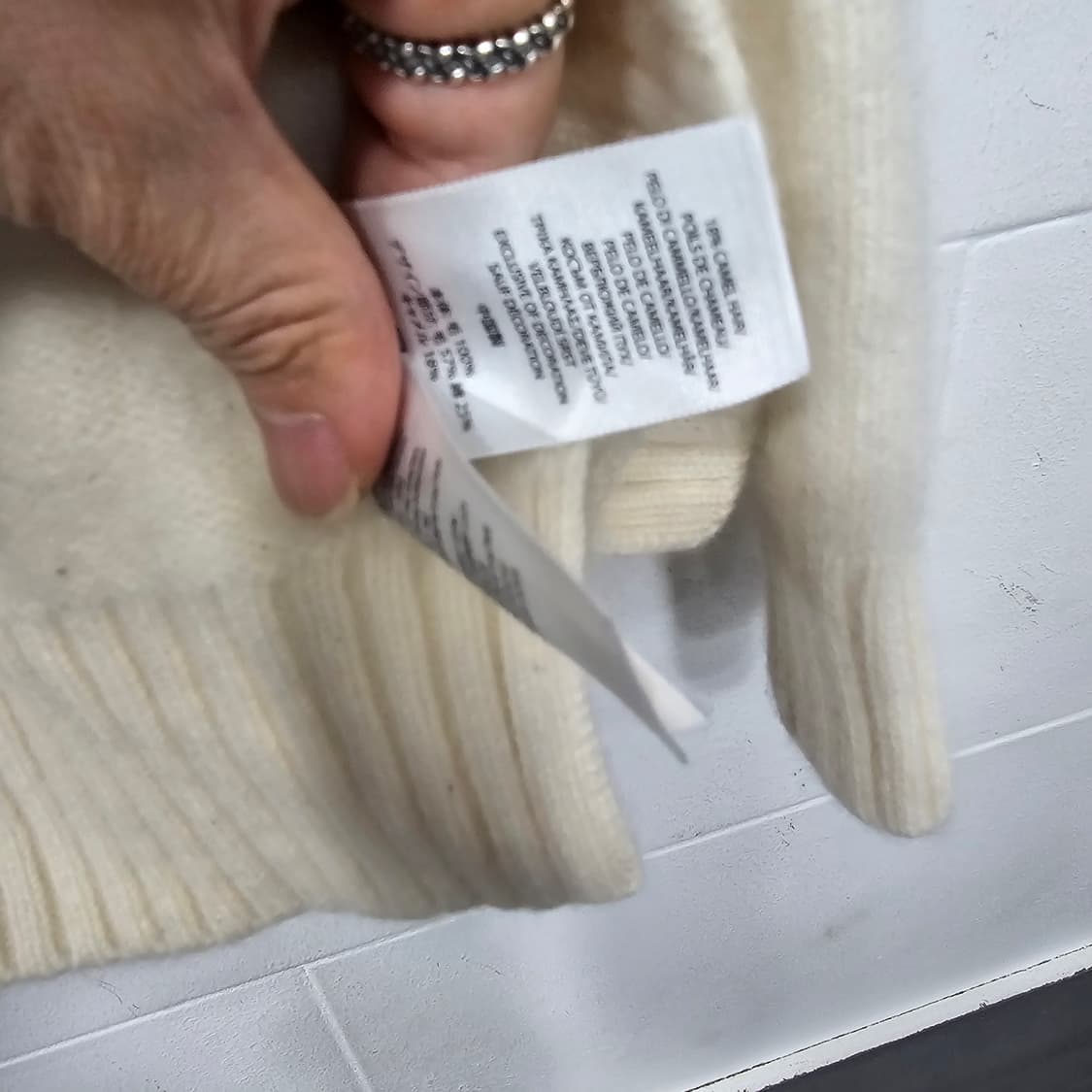 폴로 랄프로렌 베어 니트 상품이미지6