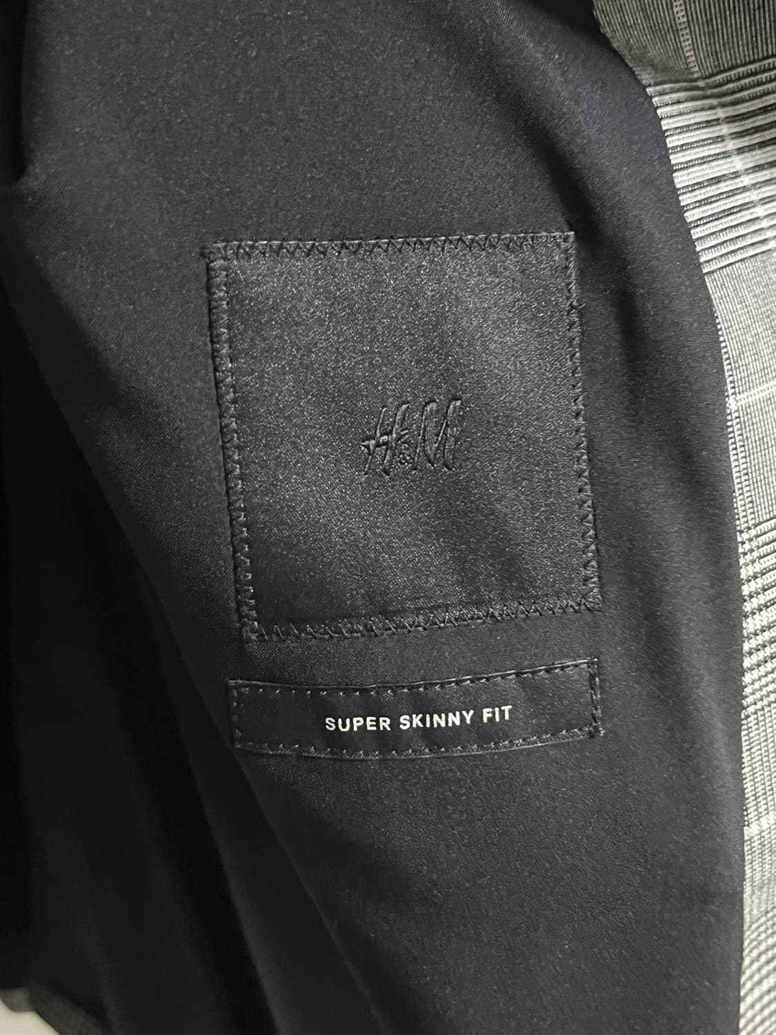 h&m 체크자켓 상품이미지2