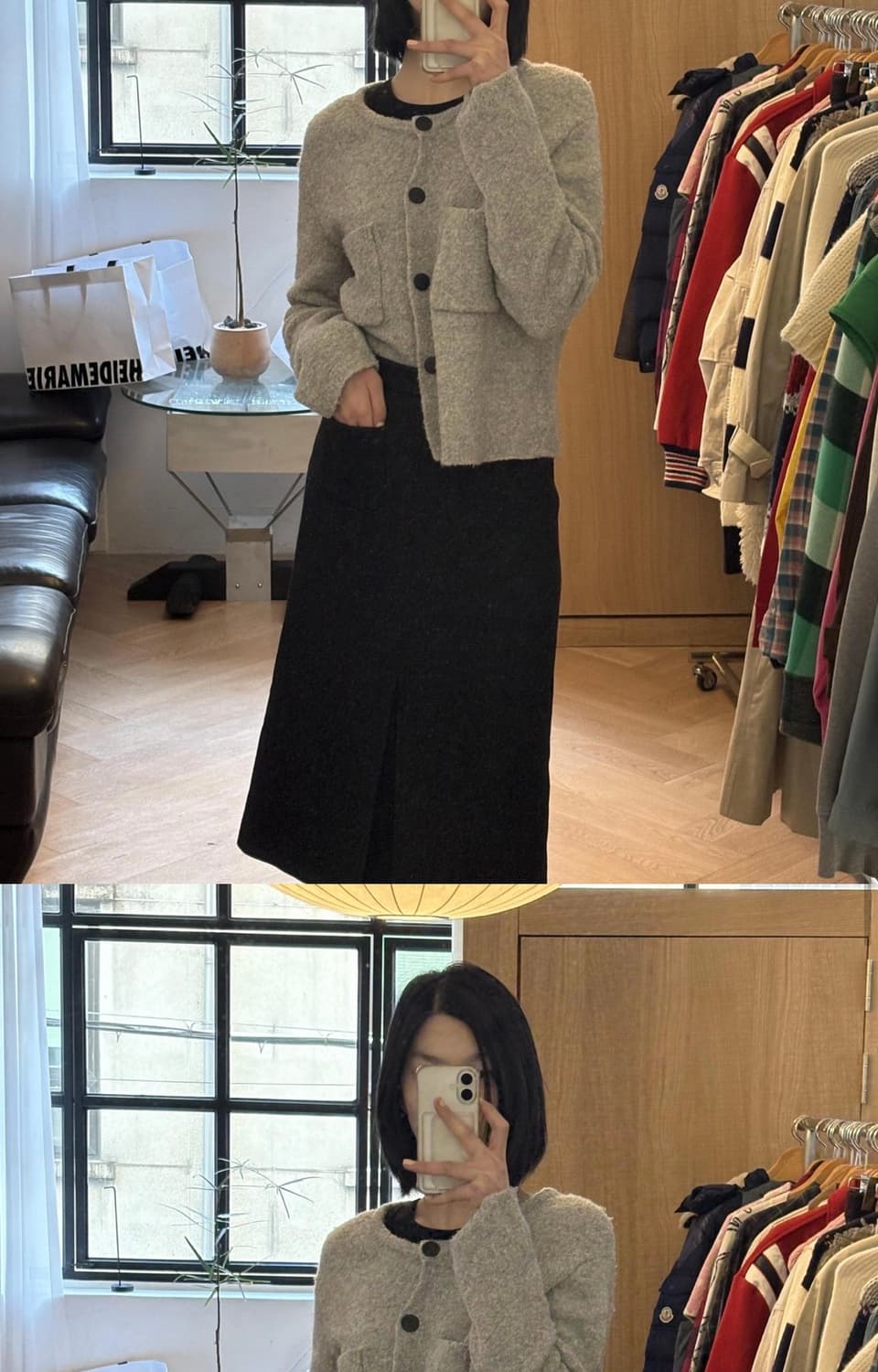 22년 띠어리 부클가디건 상품이미지8