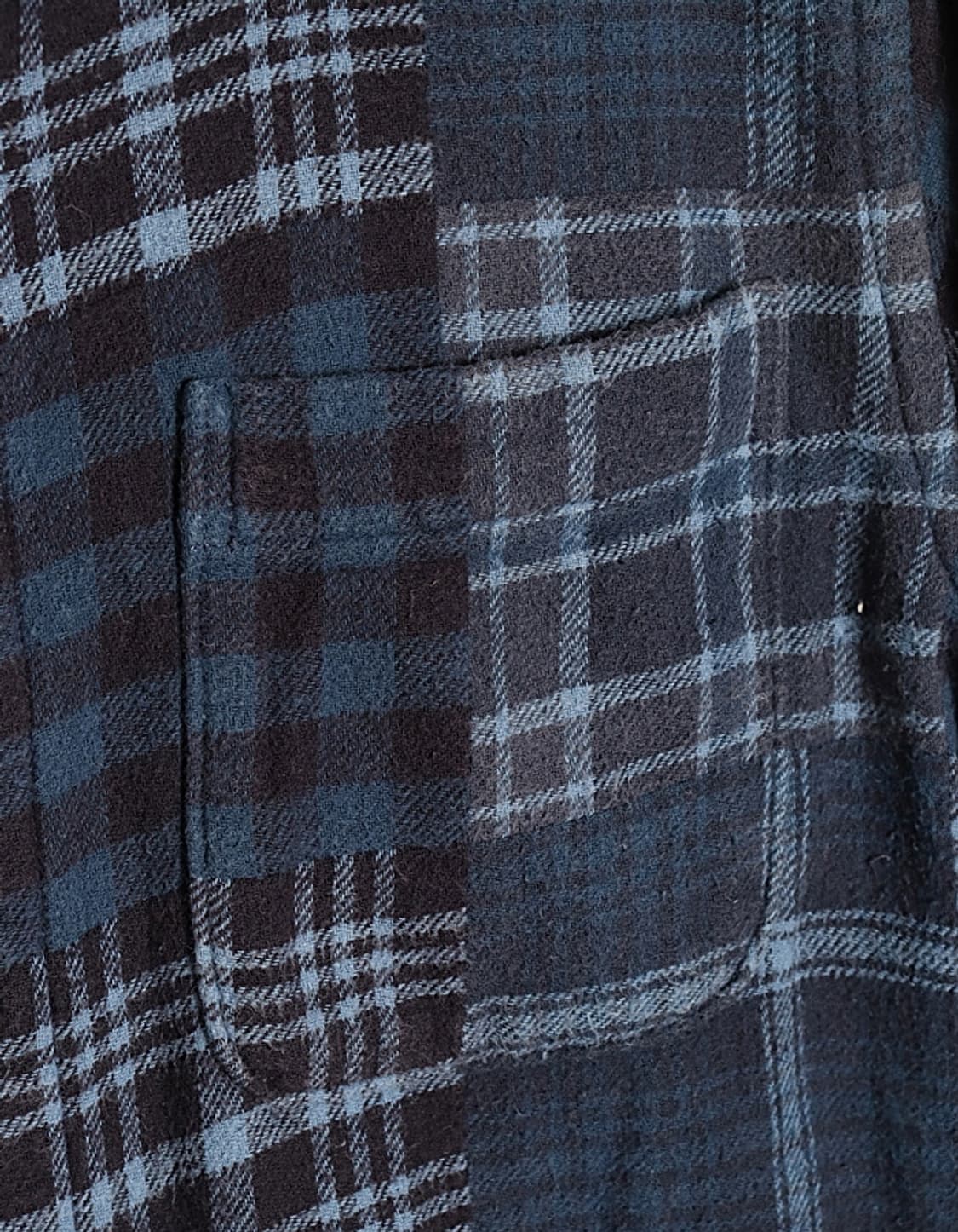 SHIRT KATO' Patch Work Flannel Shirts 상품이미지4