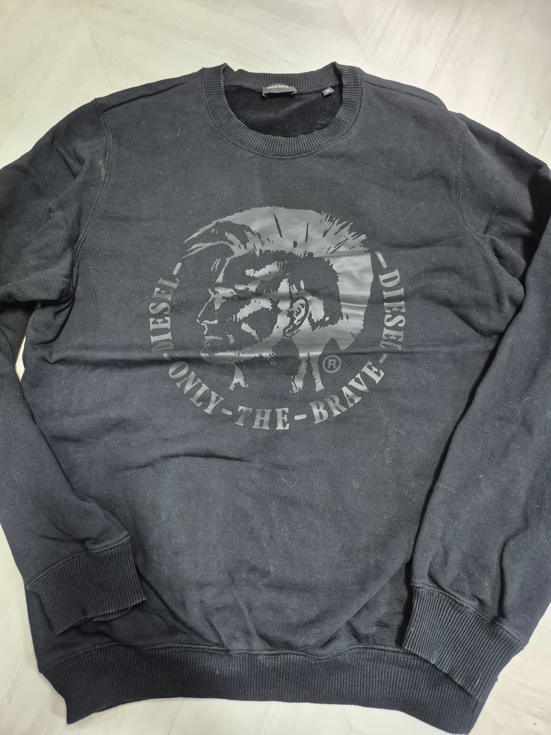 정품 디젤 모히칸 로고 맨투맨 상품이미지1