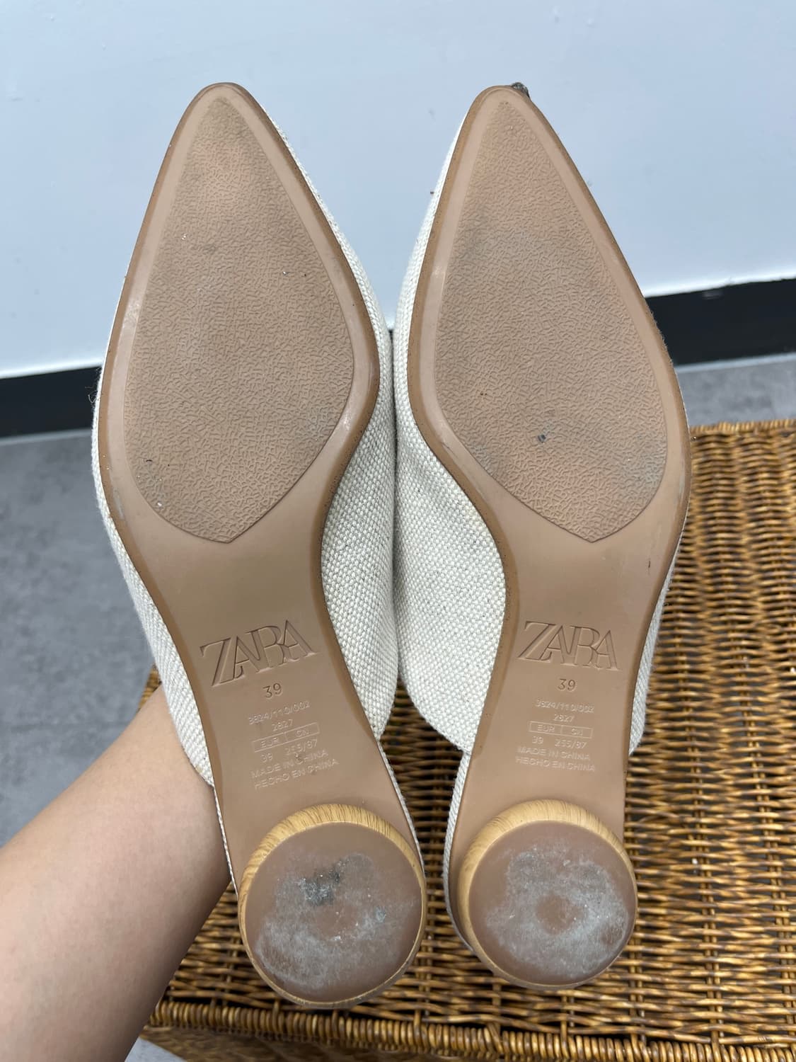 Zara 뮬 39 245 상품이미지3