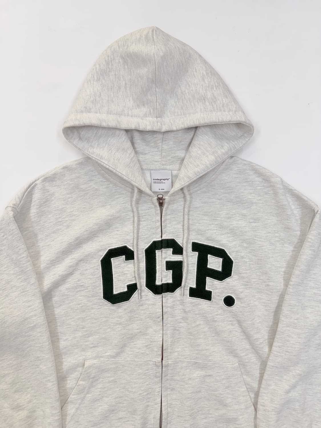 코드그라피 아치로고 투웨이집업 상품이미지3