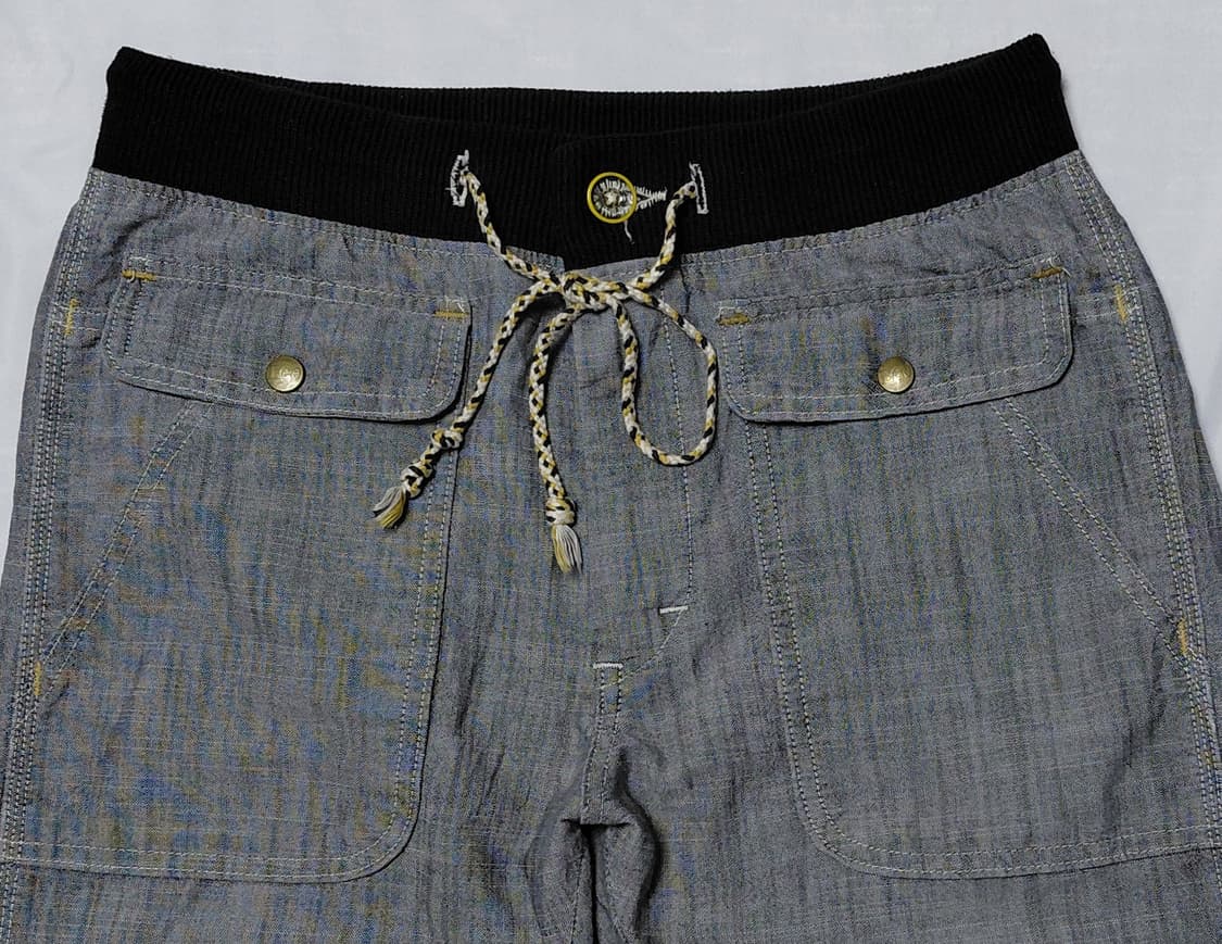 [30] Lee x Edwin JP 조거 워크 팬츠 (샴브레이 그레이) 상품이미지1