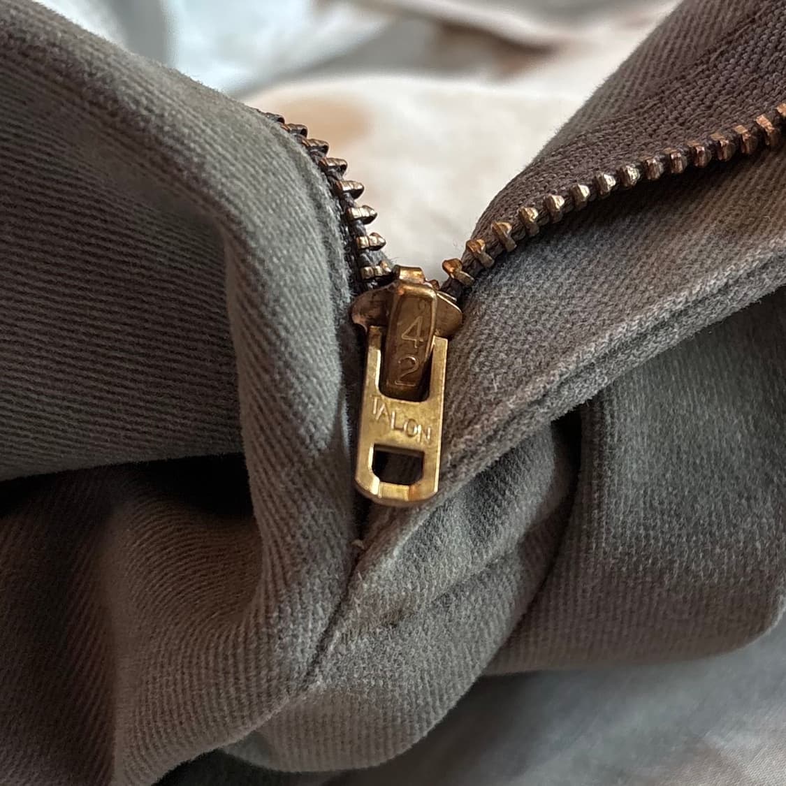 [ 34 ] 90s 폴로 랄프로렌 더블 스트랩 투턱 치노 코튼 팬츠 상품이미지7