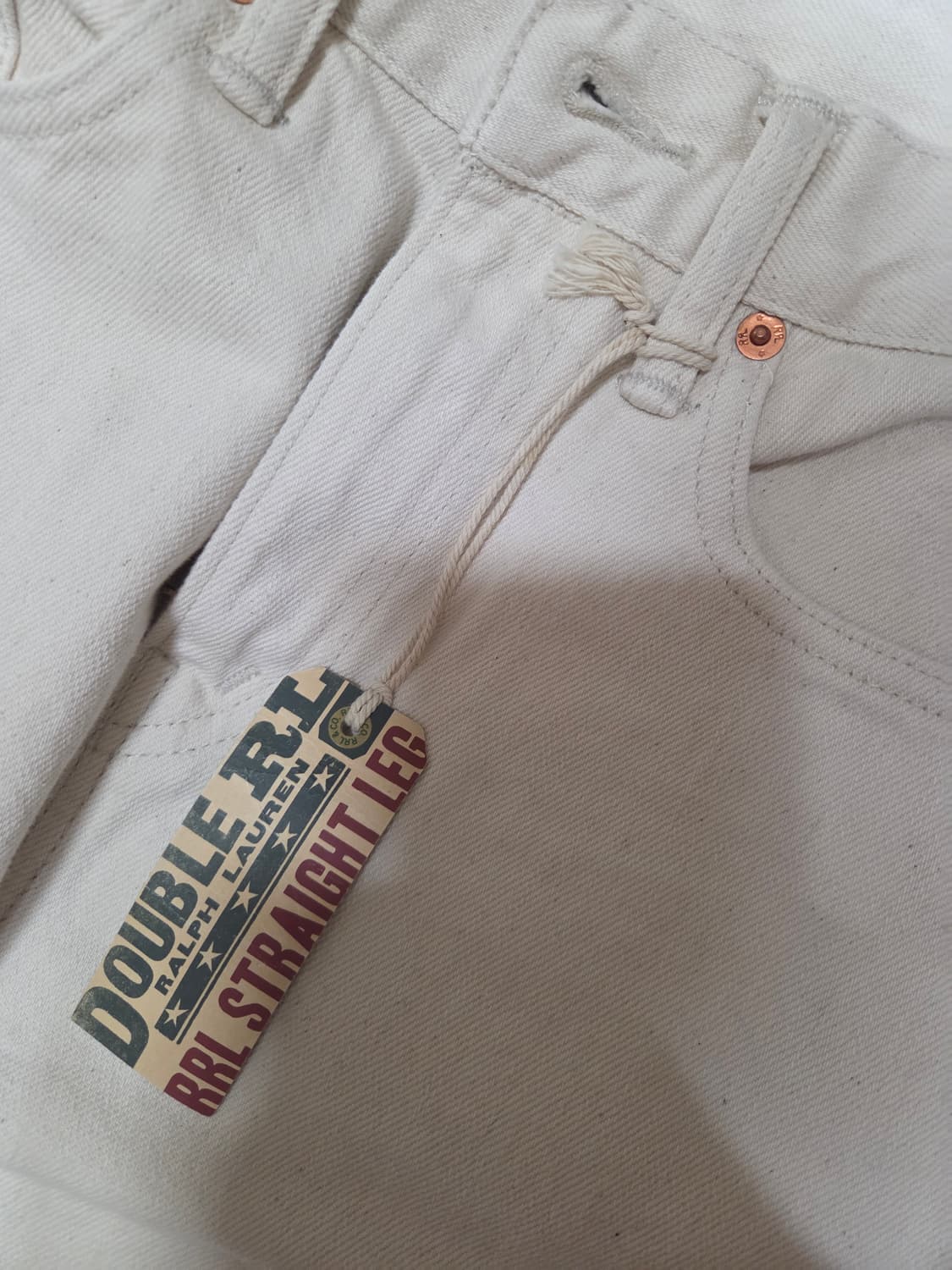 RRL 스트레이트 내추럴컬러 25사이즈 상품이미지2
