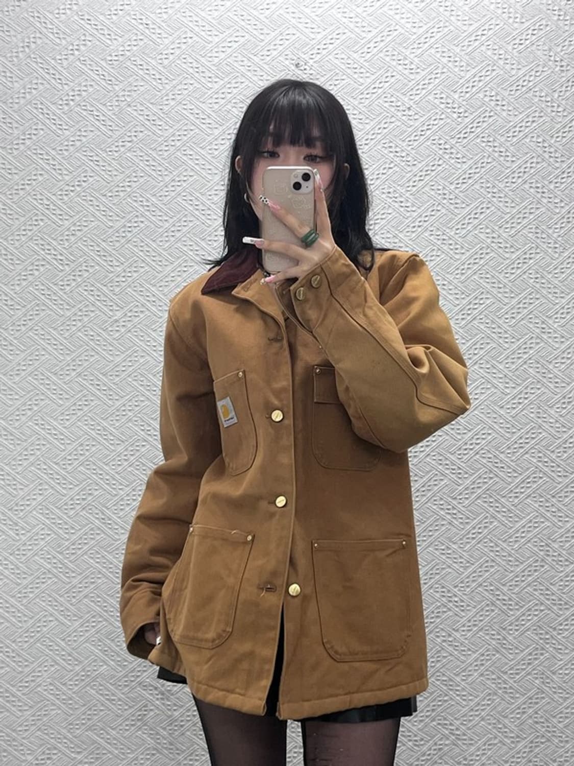 칼하트 빈티지 캐주얼 C001 덕 초어 워크 자켓 S C11053 상품이미지1