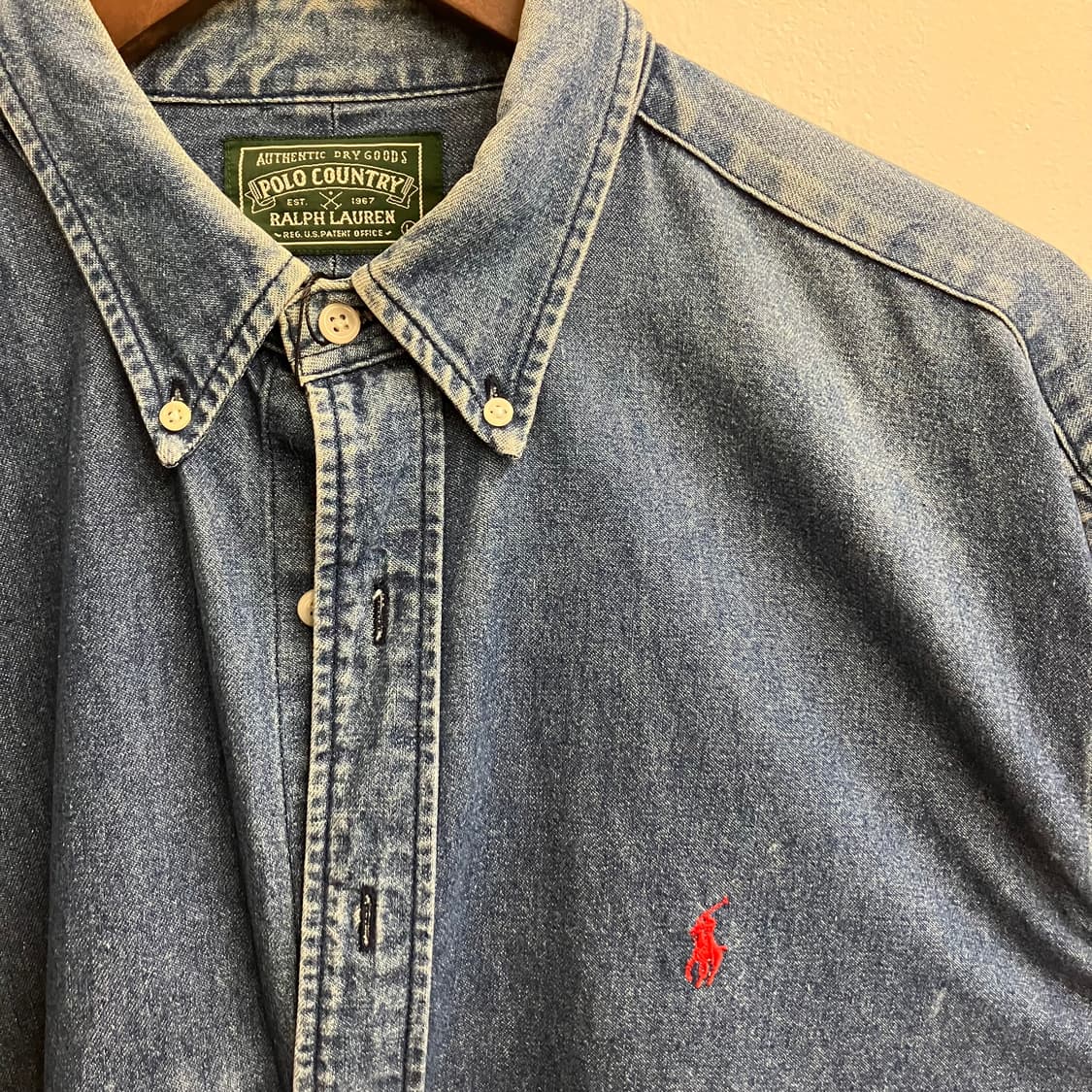 N230 폴로 컨트리 데님 청셔츠 상품이미지2