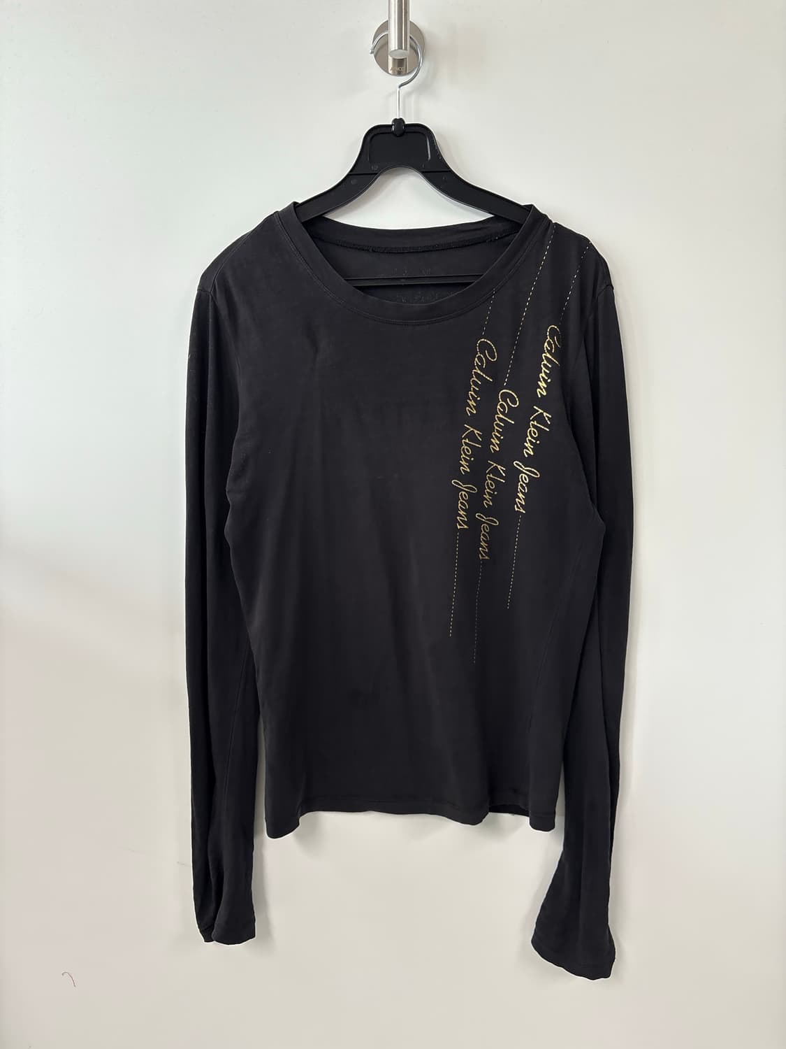 캘빈클라인 y2k 롱슬리브 티셔츠 와투케 상품이미지3