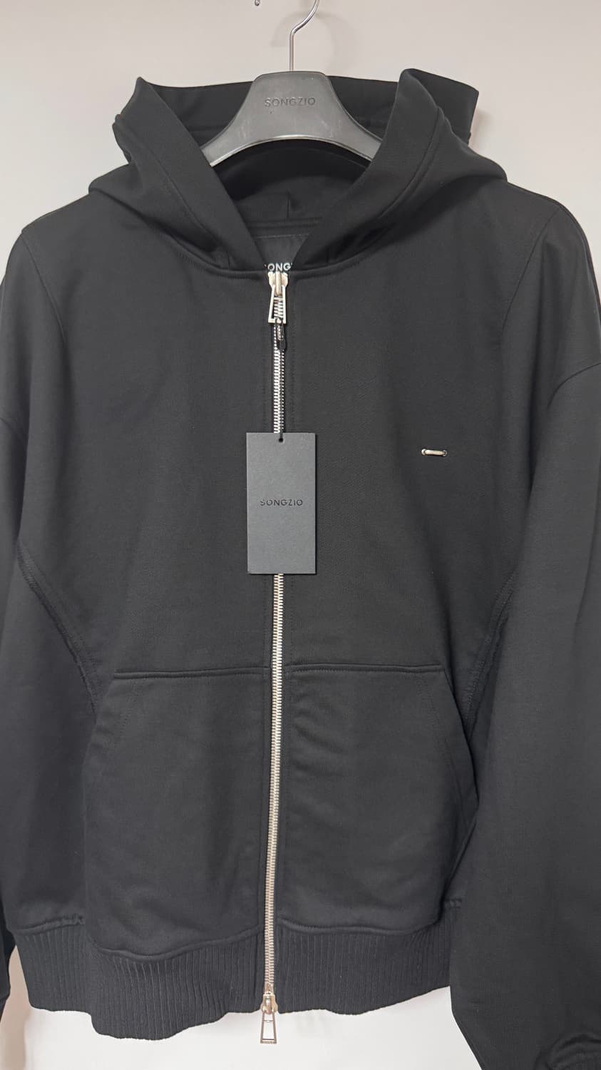 송지오 25fw 엠브로이드 자수 후드 집업 46 상품이미지2