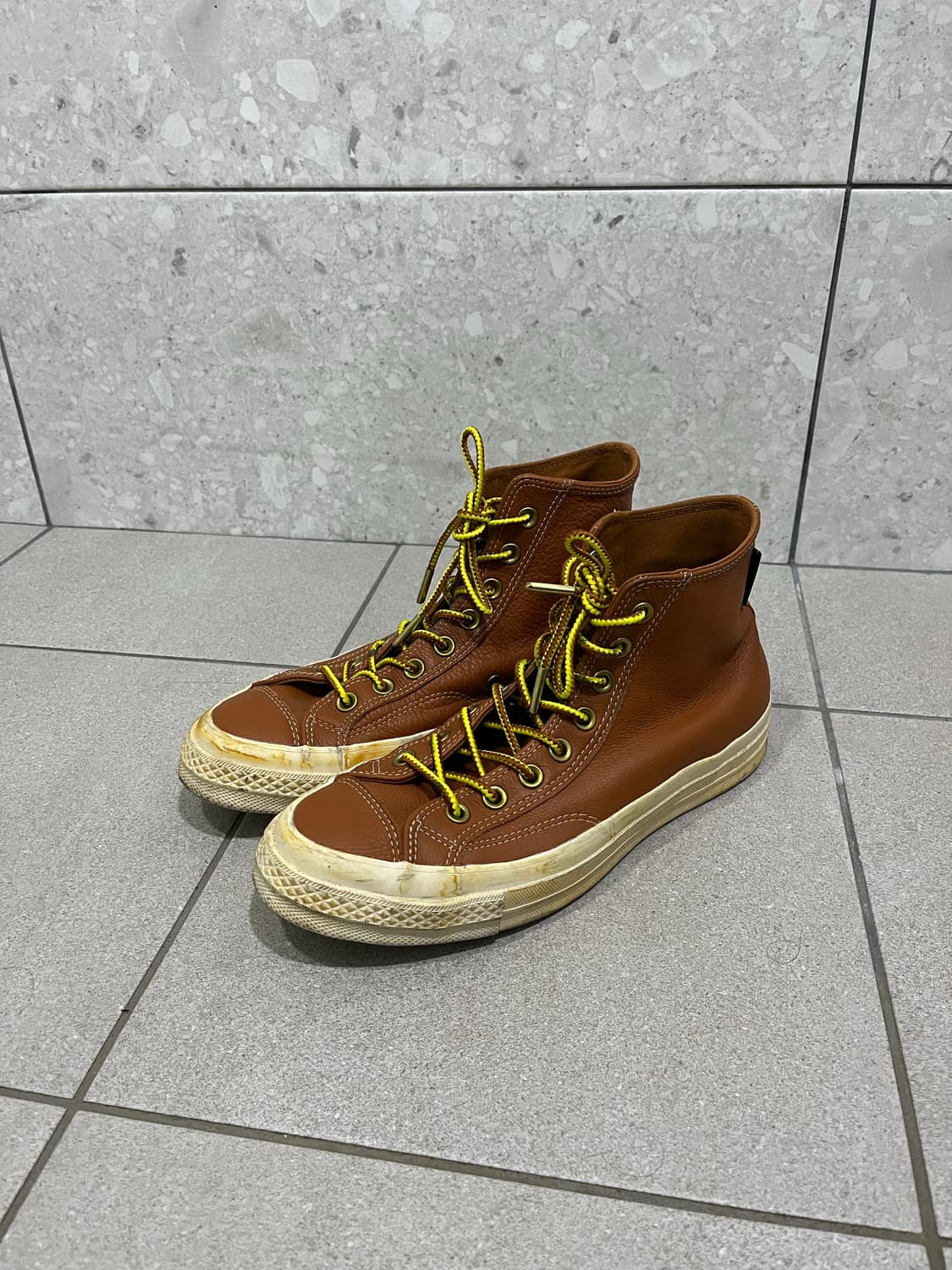 [260] 컨버스 척70 하이 레더 목토맛 상품이미지3