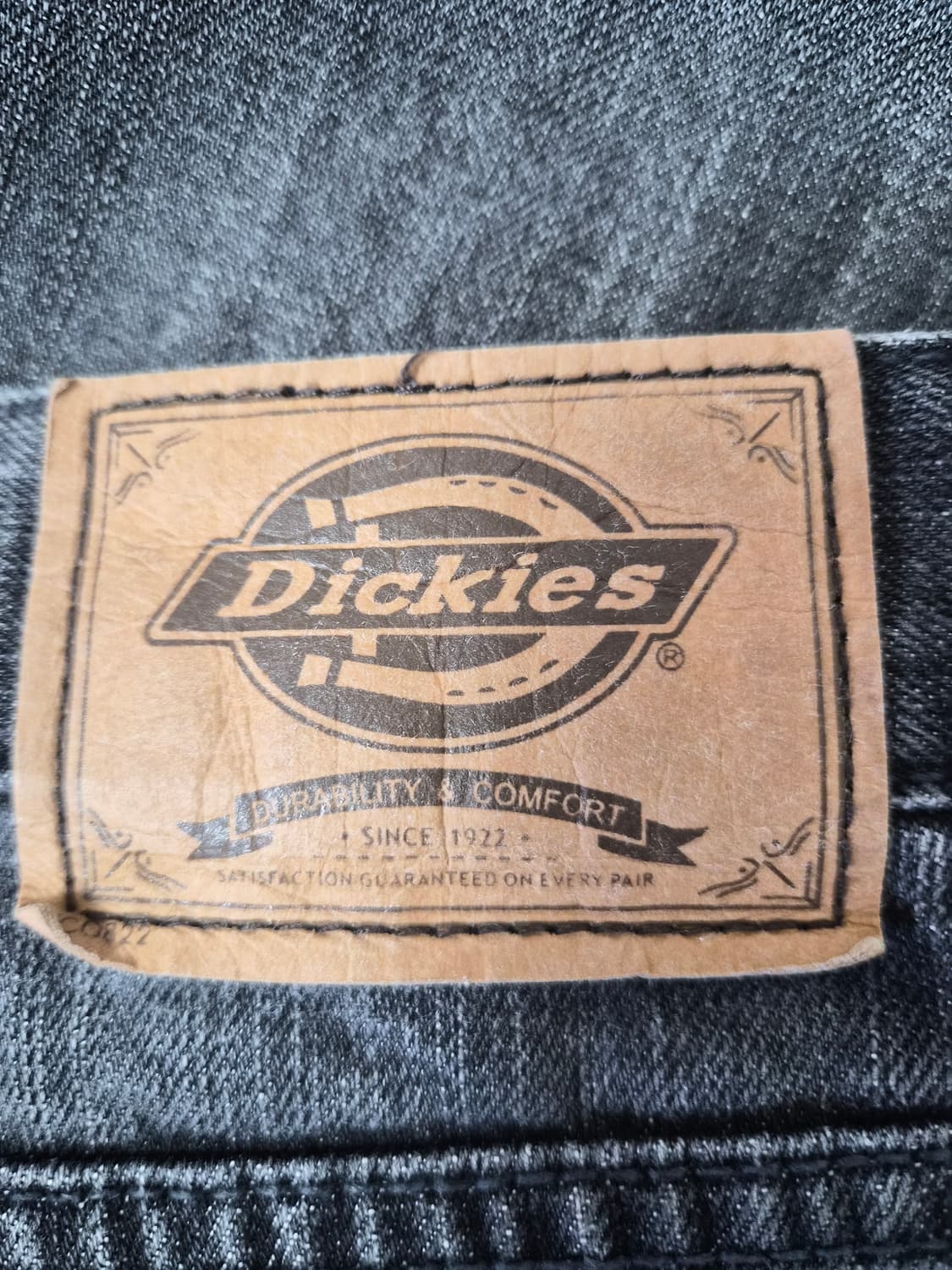 디키즈Dickies 흑청 스트레이트 36사이즈 P-240 상품이미지4