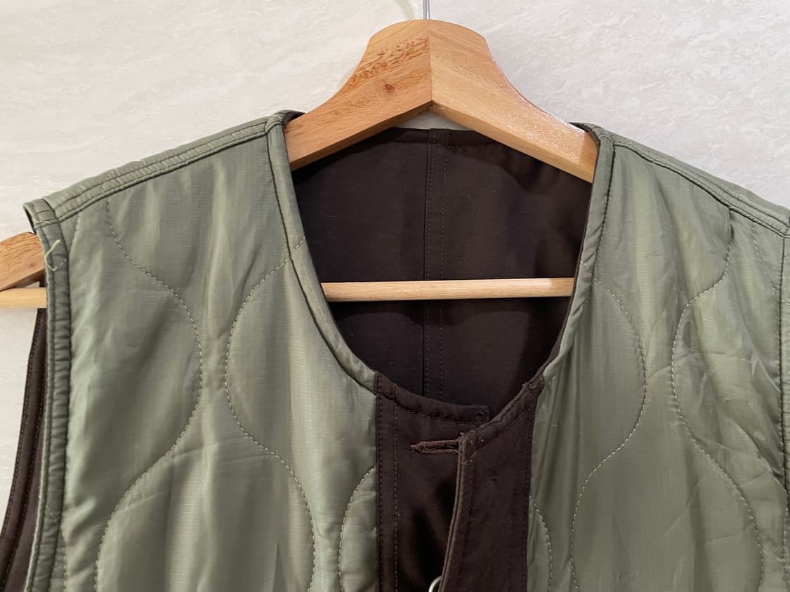 Swellmob / 아메카지 퀼팅 베스트, 남성조끼 상품이미지3