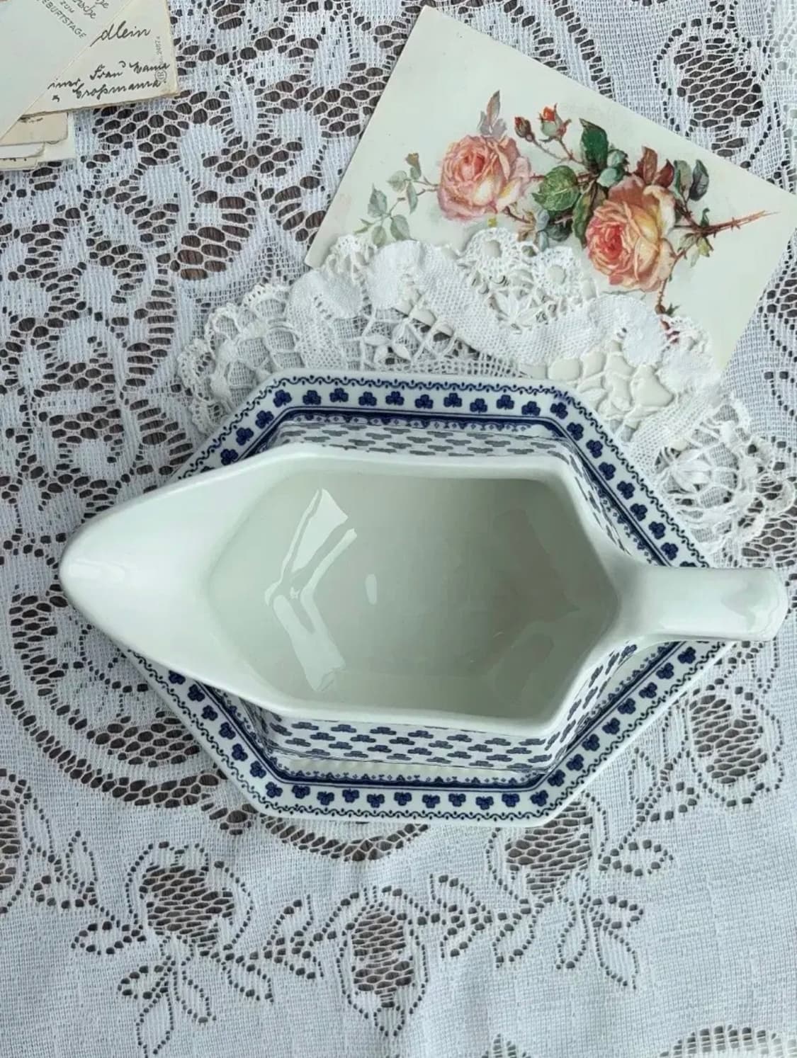 [레어]영국 빈티지 아담스 브렌트우드 그레이비소스 보트 상품이미지2