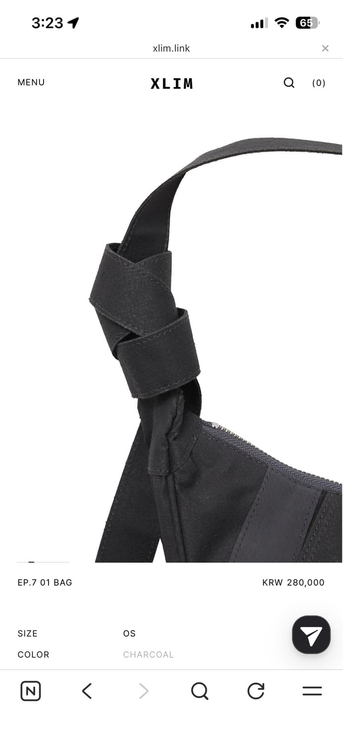 Xlim ep7 01 bag 차콜 상품이미지3
