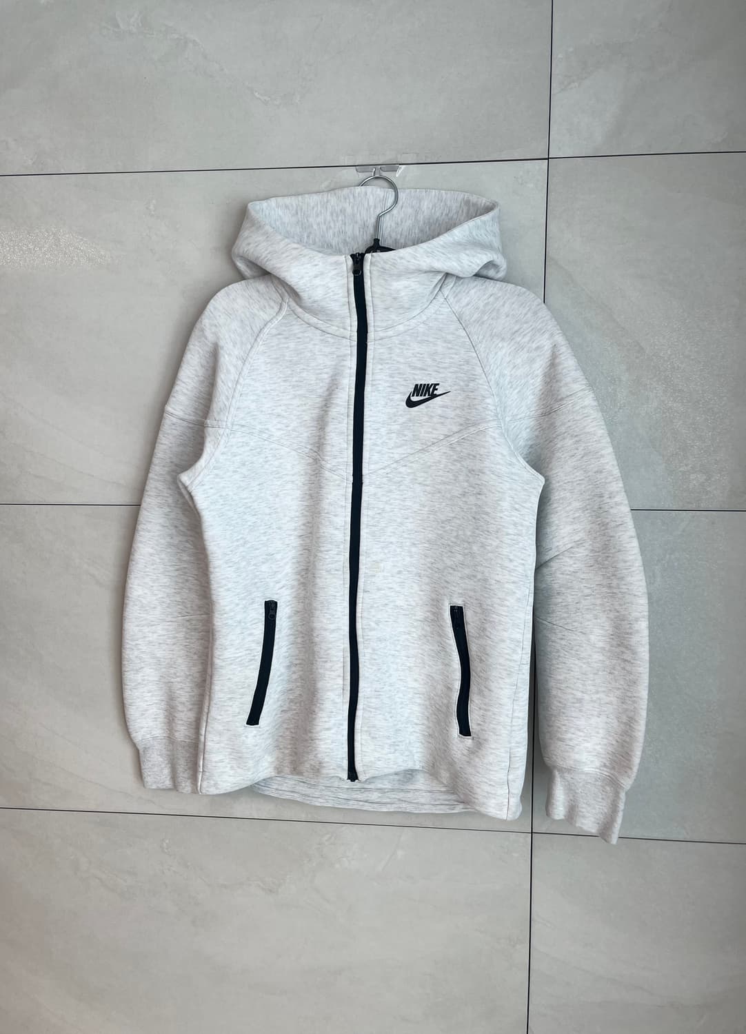 나이키 NSW 테크팩 윈드러너 후드집업 라이트 그레이 [XS]  상품이미지3