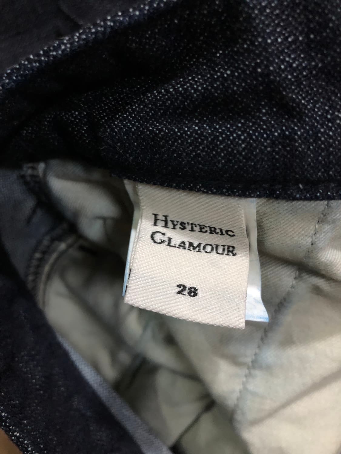 히스테릭글래머 부츠컷 데님 팬츠 상품이미지5