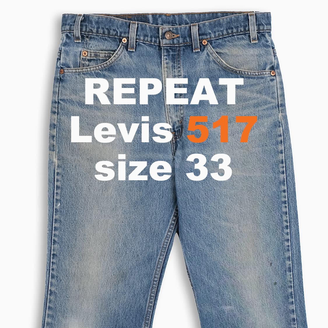 리바이스 517 오렌지탭 중청 90s USA 33인치 OR51734168 상품이미지1