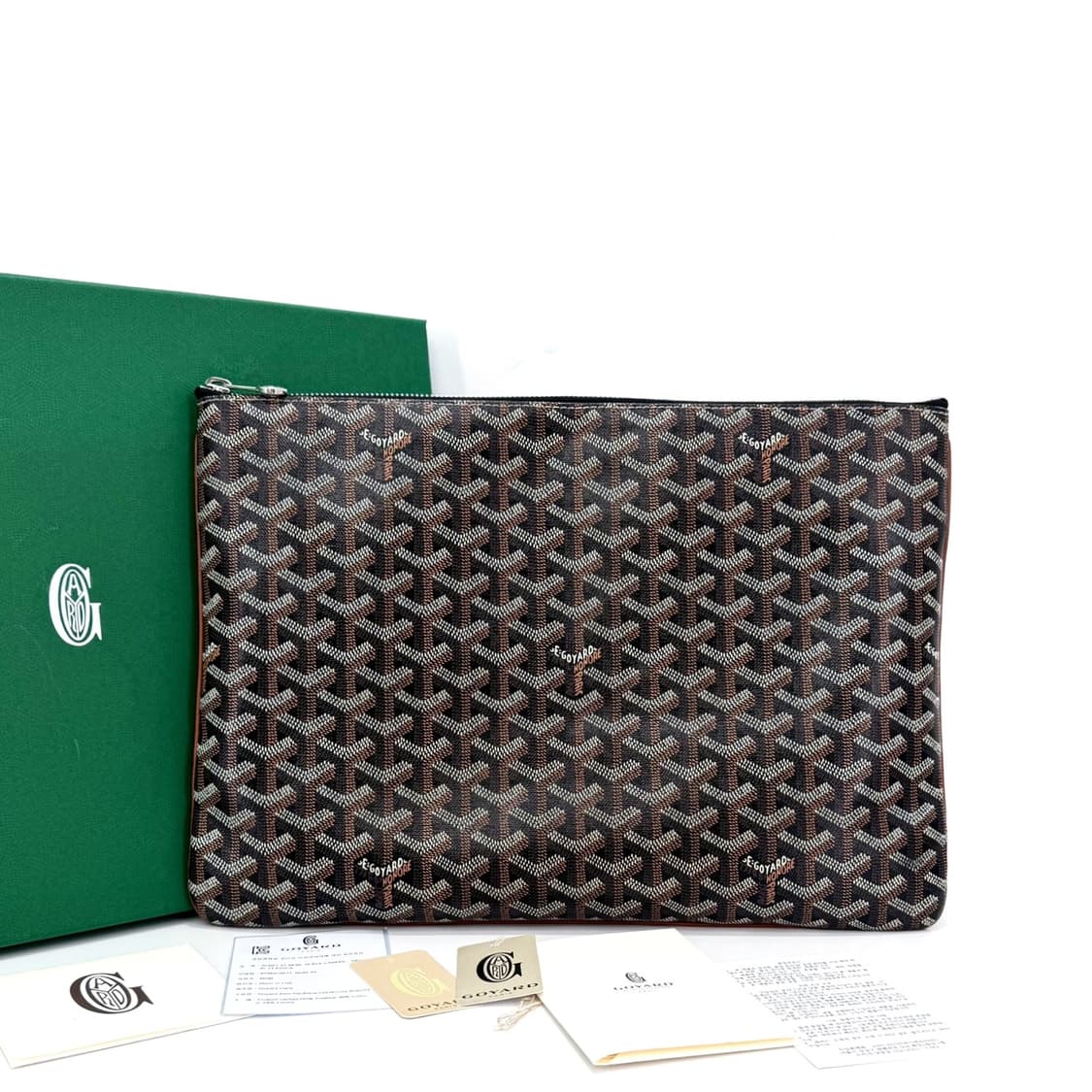 고야드 MGM 세나 클러치백 블랙텐 상품이미지2