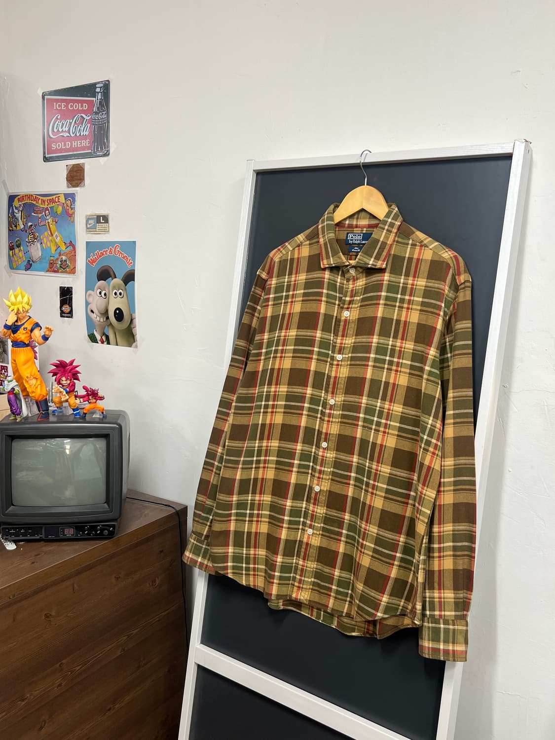 폴로 랄프로렌 90-00s 체크 셔츠 상품이미지1