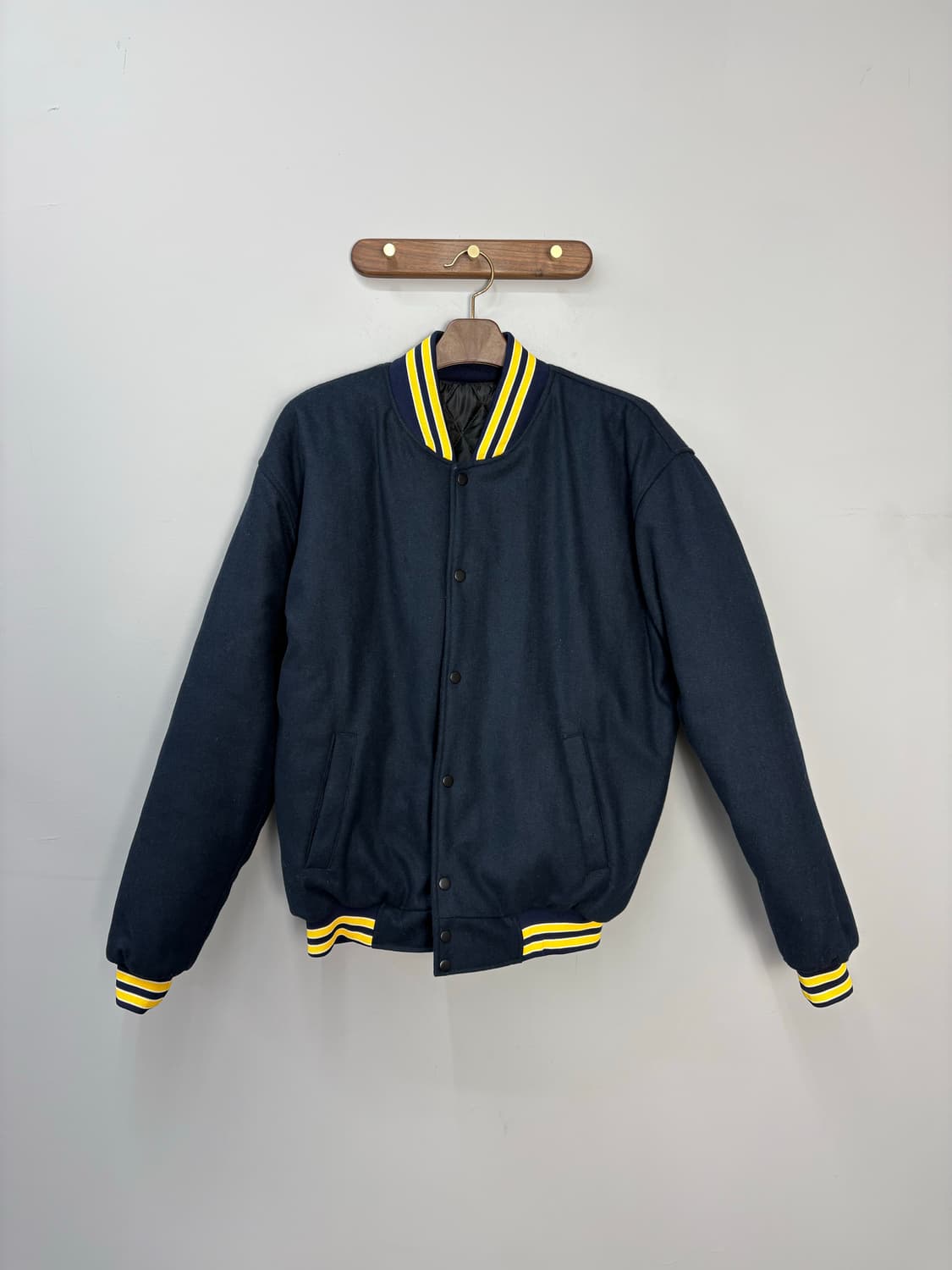 빈티지 백로고 바시티 재킷 A2425 상품이미지2