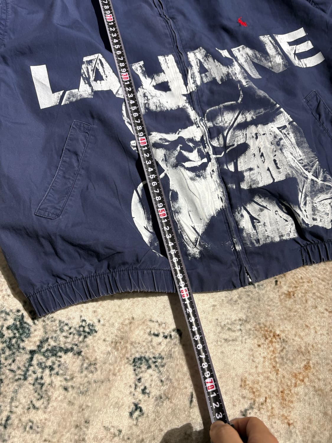 90‘s 폴로 LA HAINE 커스텀 스윙 탑 자켓 상품이미지6