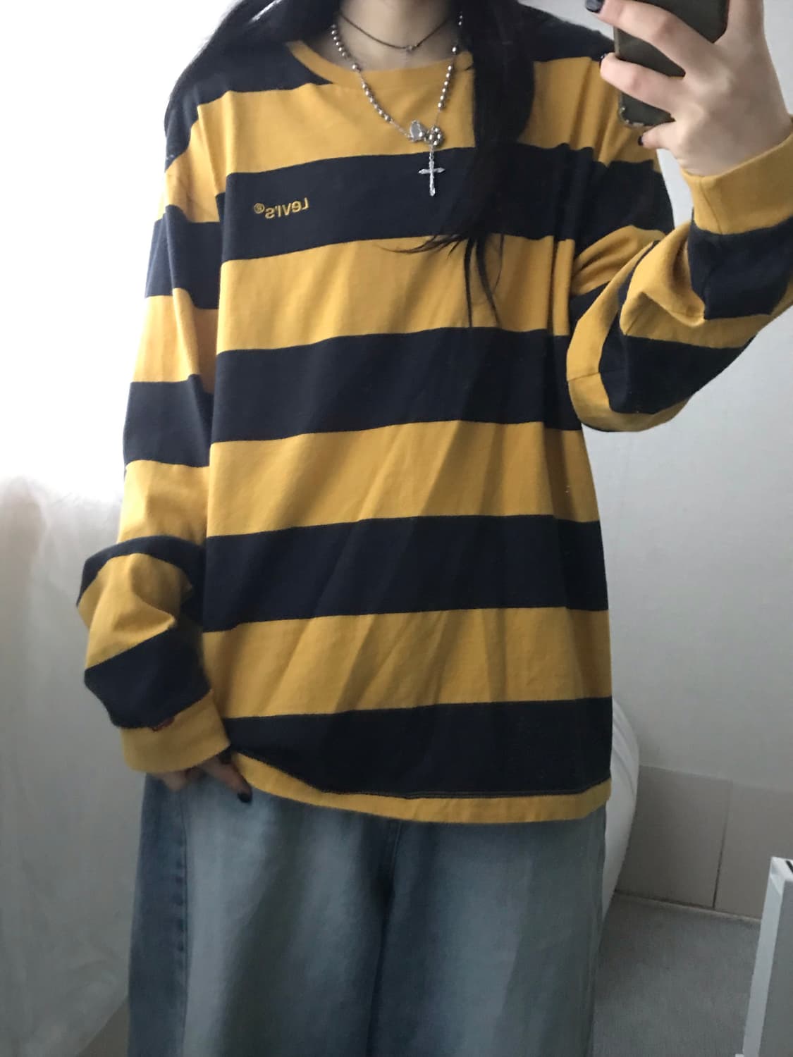 리바이스 스트라이프 롱슬리브 상품이미지1