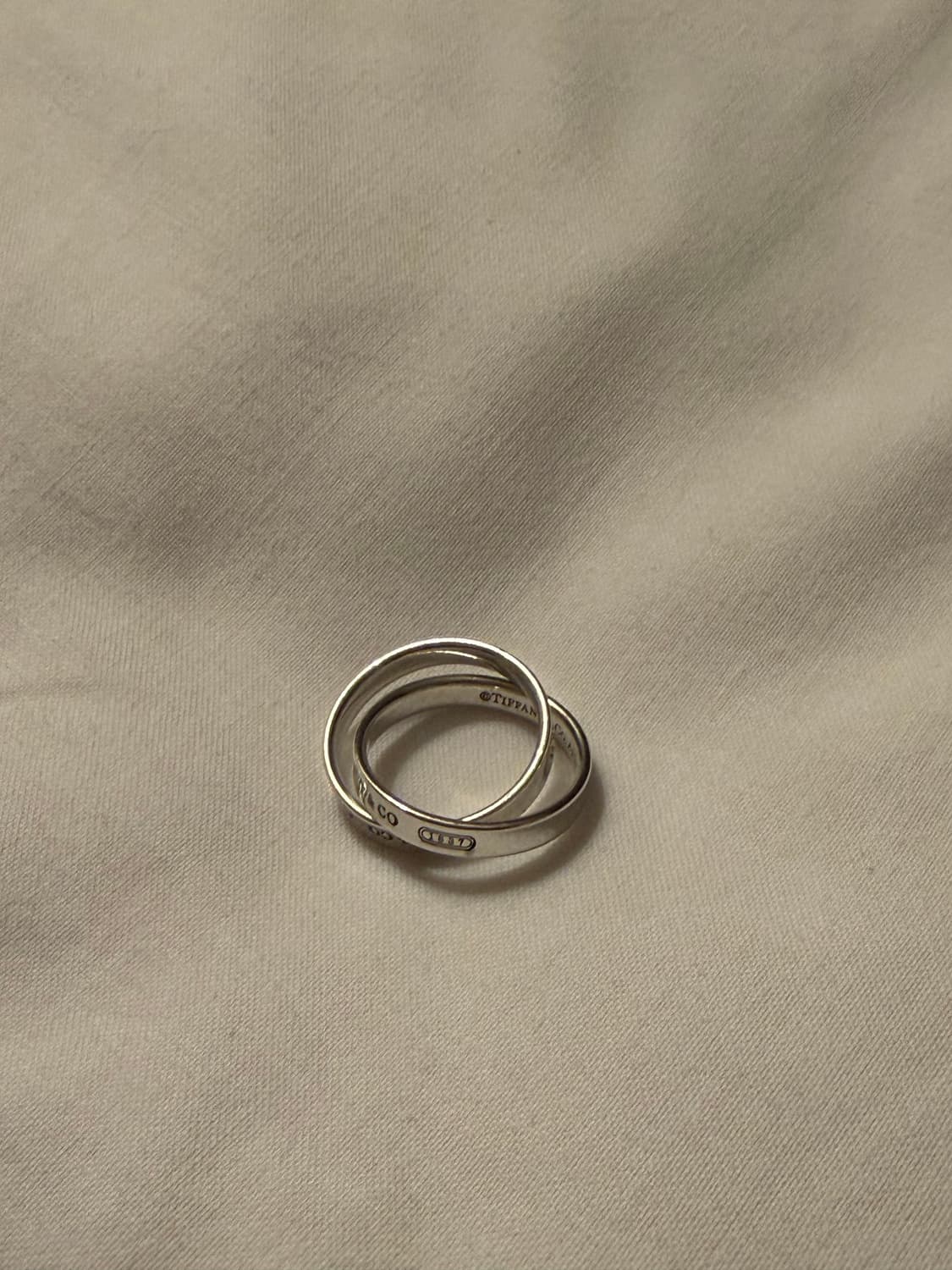 티파니앤코 인터라킹 서클링 7호 1837 네로우 상품이미지2