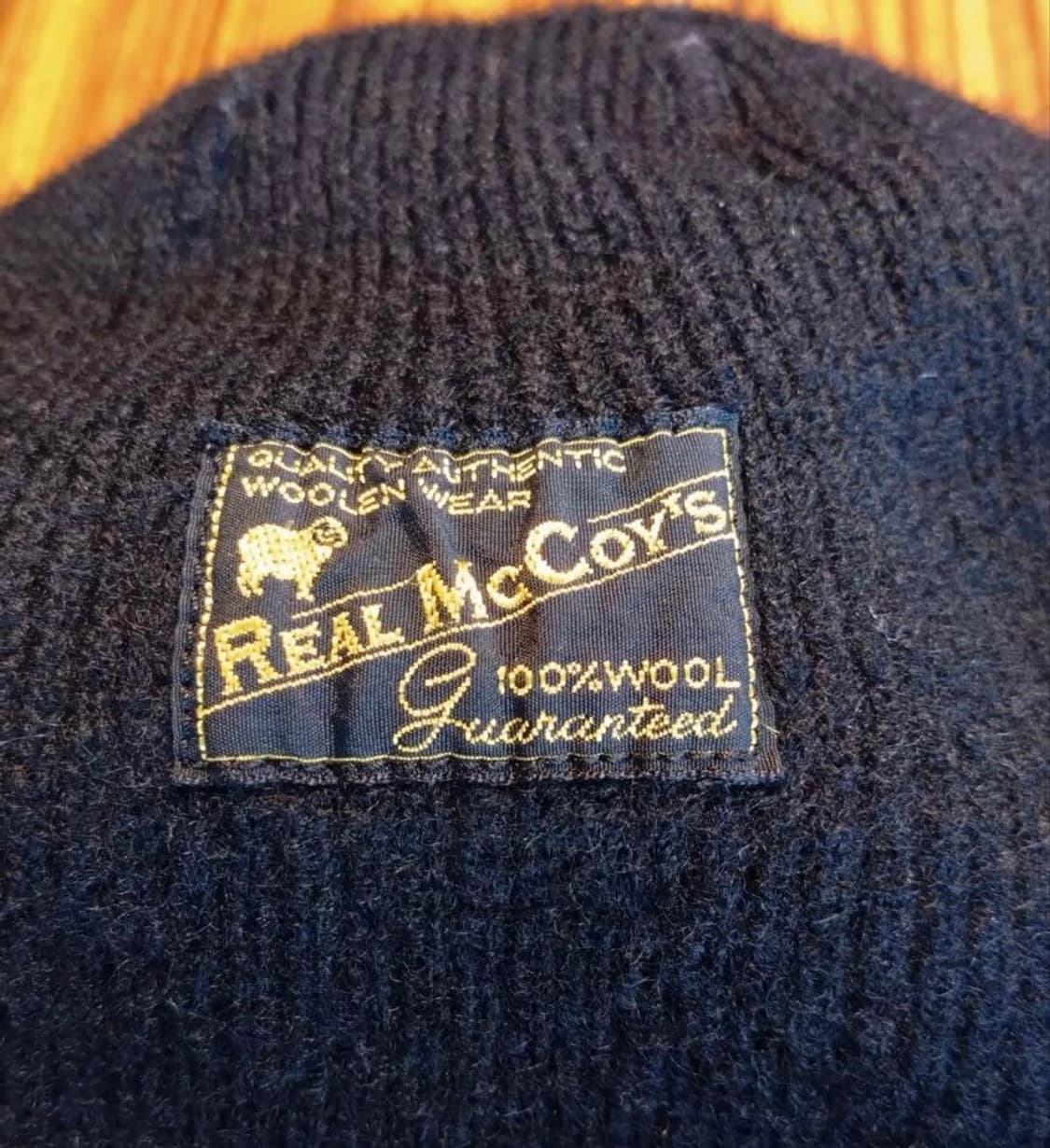 더 리얼 맥코이 울 비니  상품이미지1