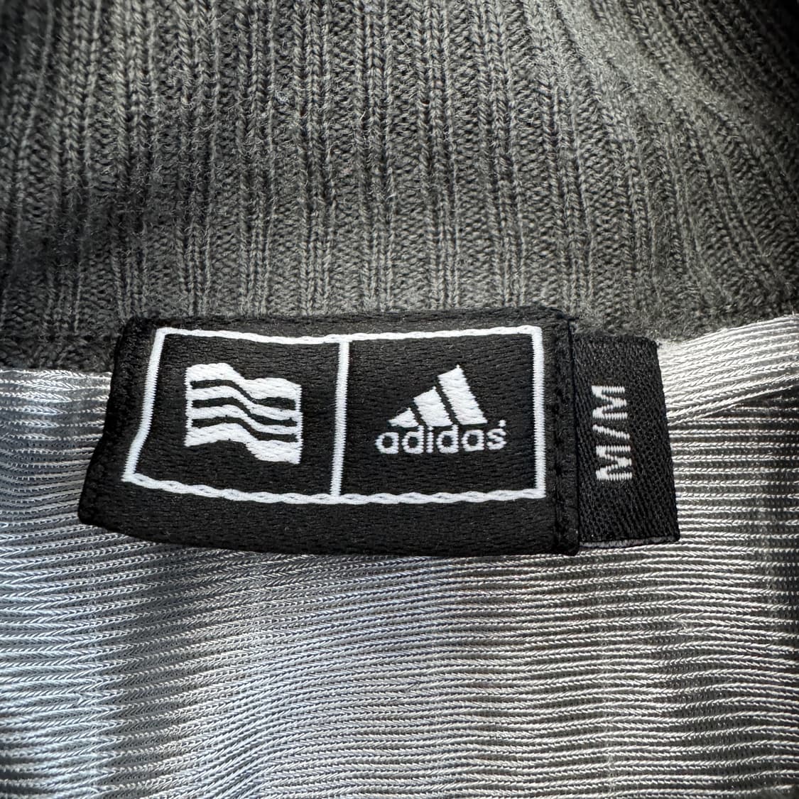 아디다스 00s 삼선 아노락 반집업 니트 상품이미지4