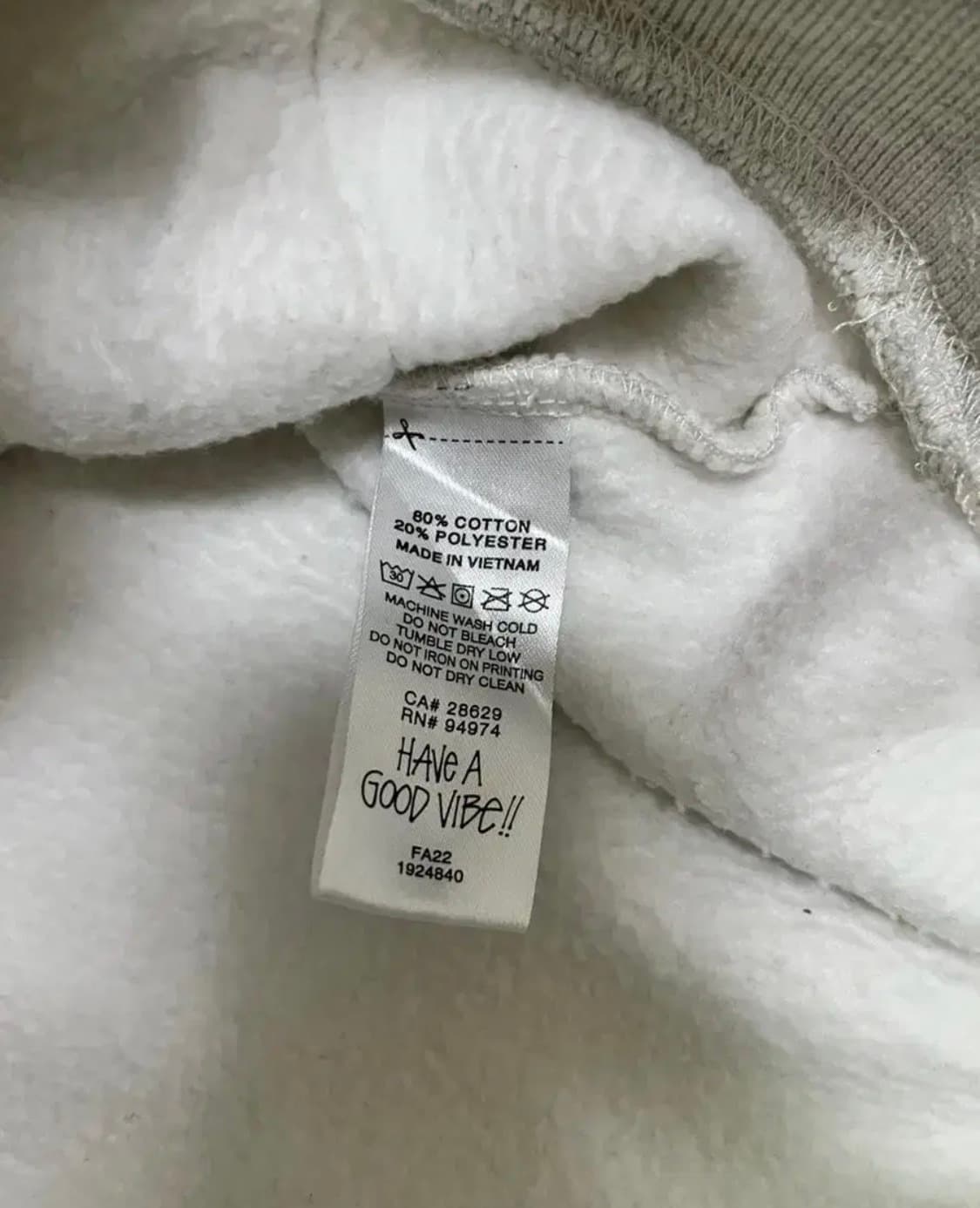 스투시 랫 후드 후드티 애쉬헤더 s 2/2일 까지 판매 상품이미지4